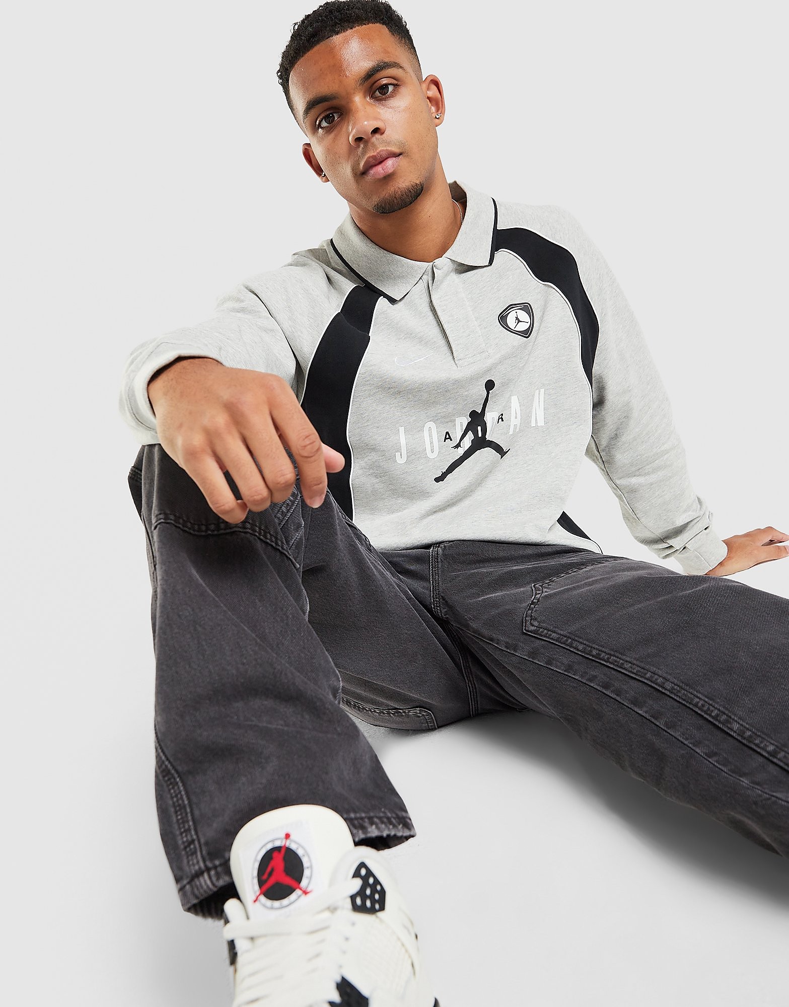 Jordan Polo Long Sleeve Jersey