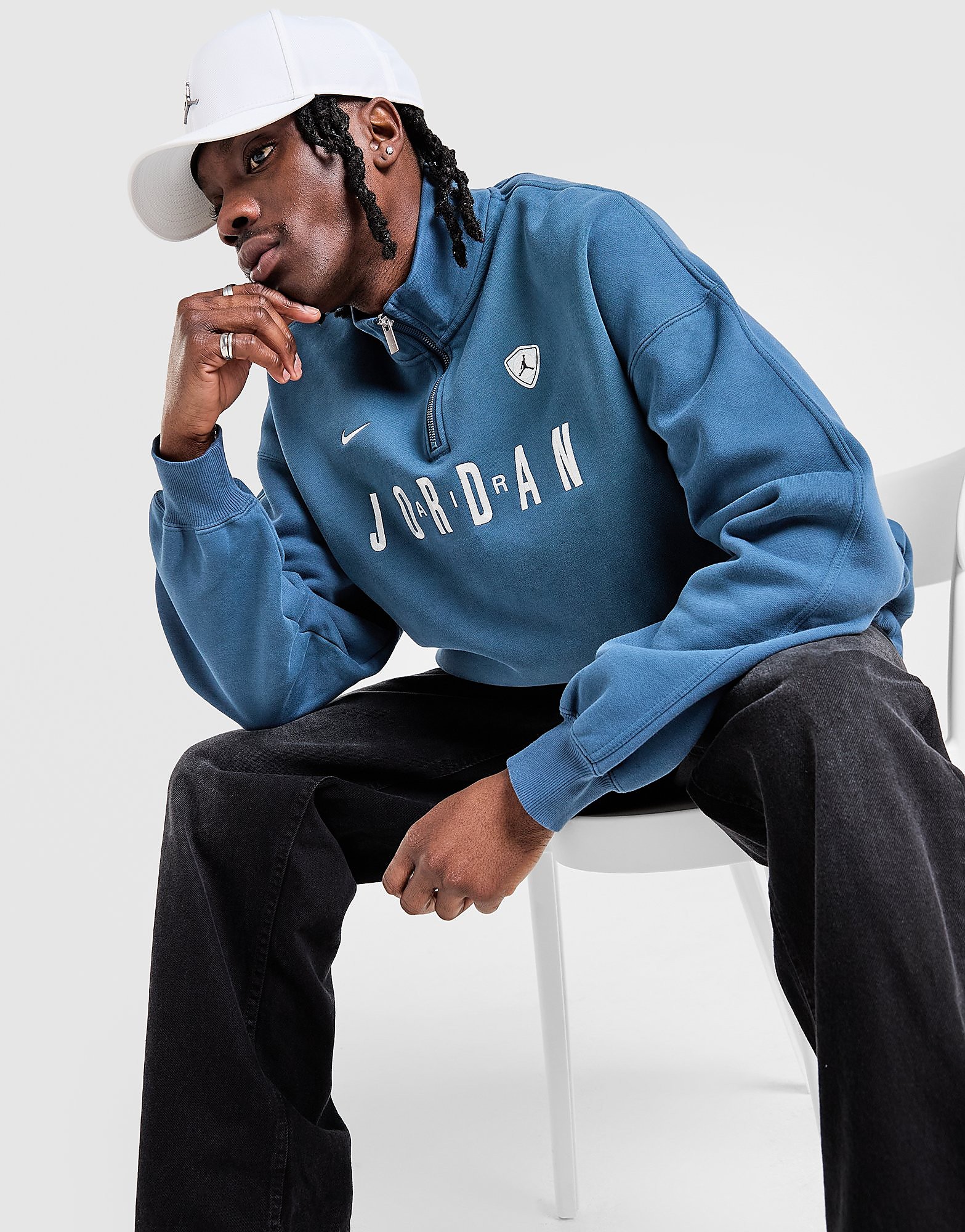 Jordan Fleece Flight Graphique Zippé