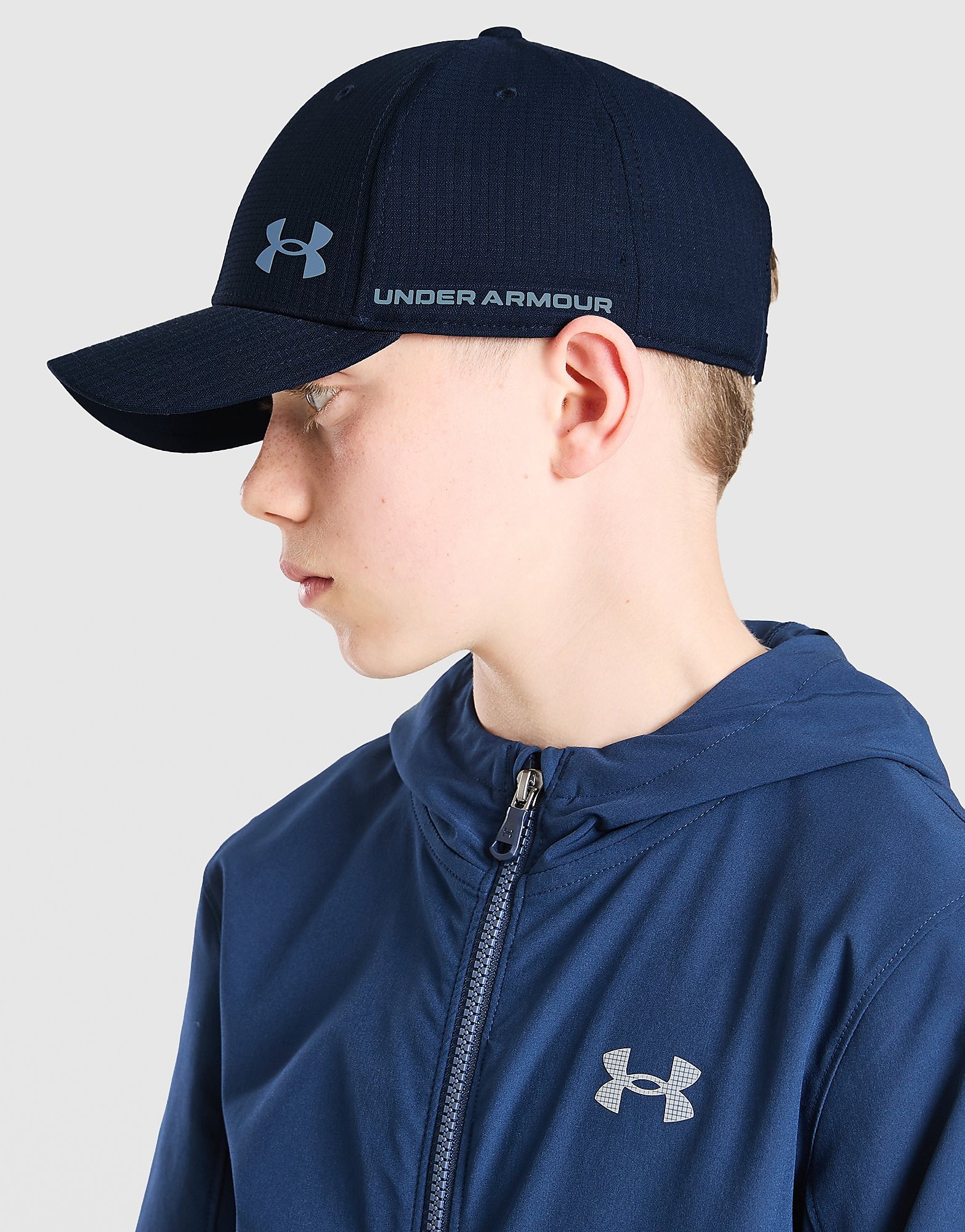 UA ArmourVent Cap Kinder, Blau - unisex - Size: One Size
