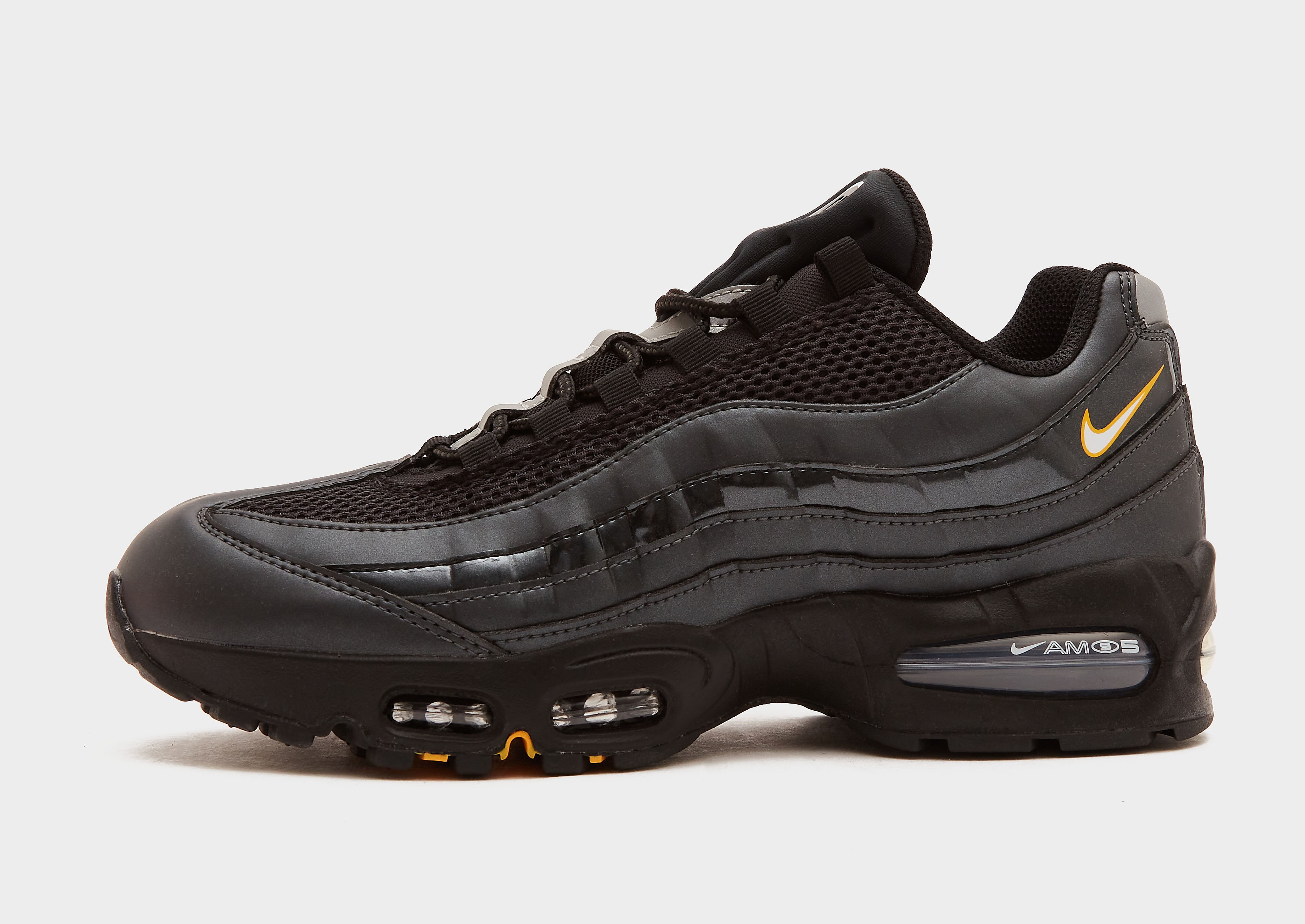 Nike Air Max 95 herensneaker zwart, goud en wit