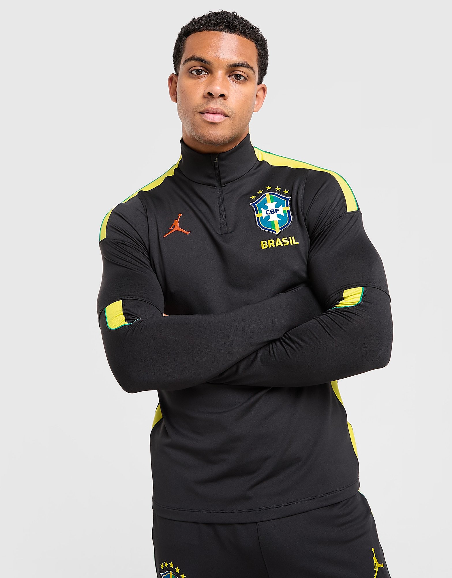 Jordan Brazil 2026 Strike Drill Top - vue 1