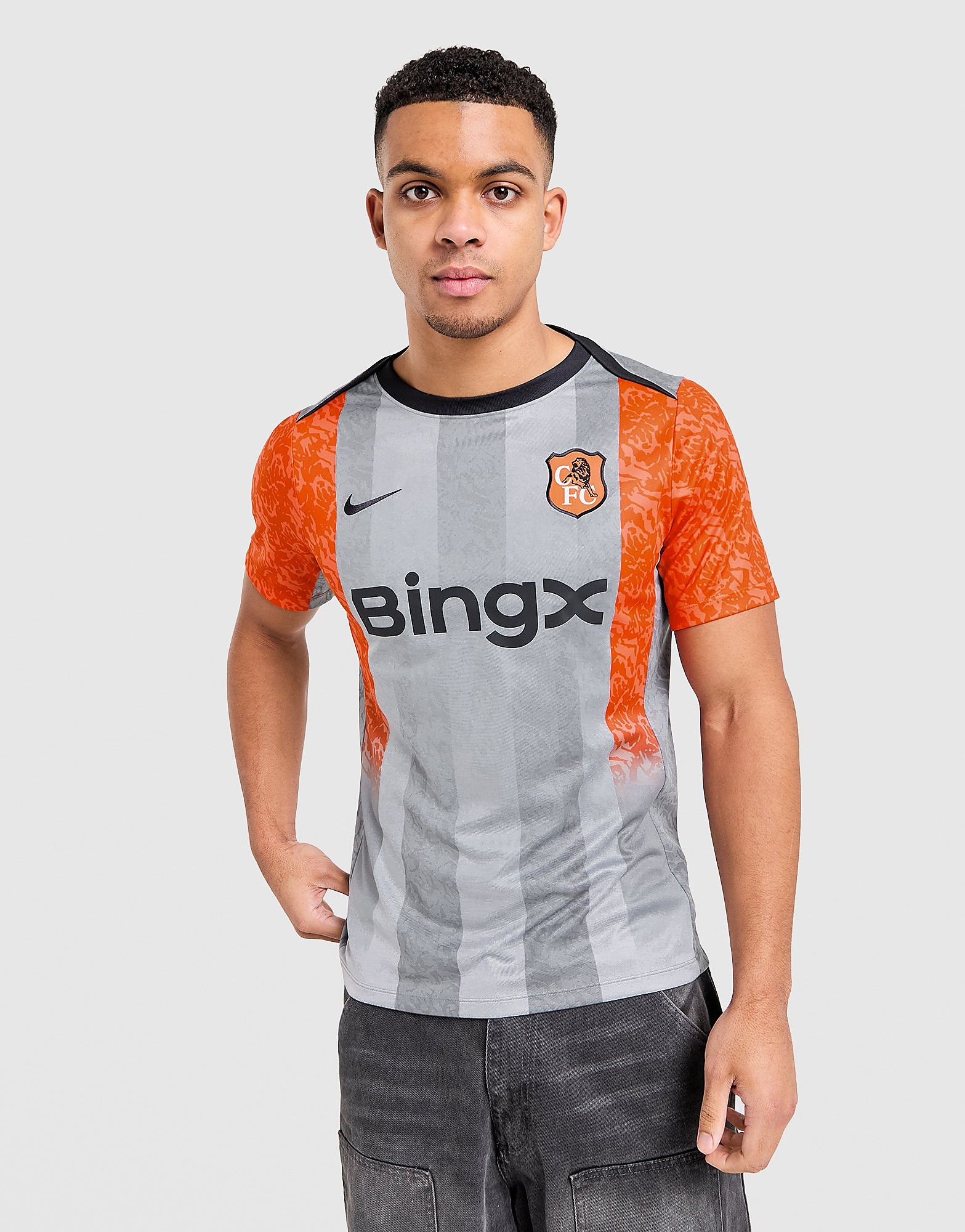 Nike Chelsea FC Pre Match Shirt, grigio