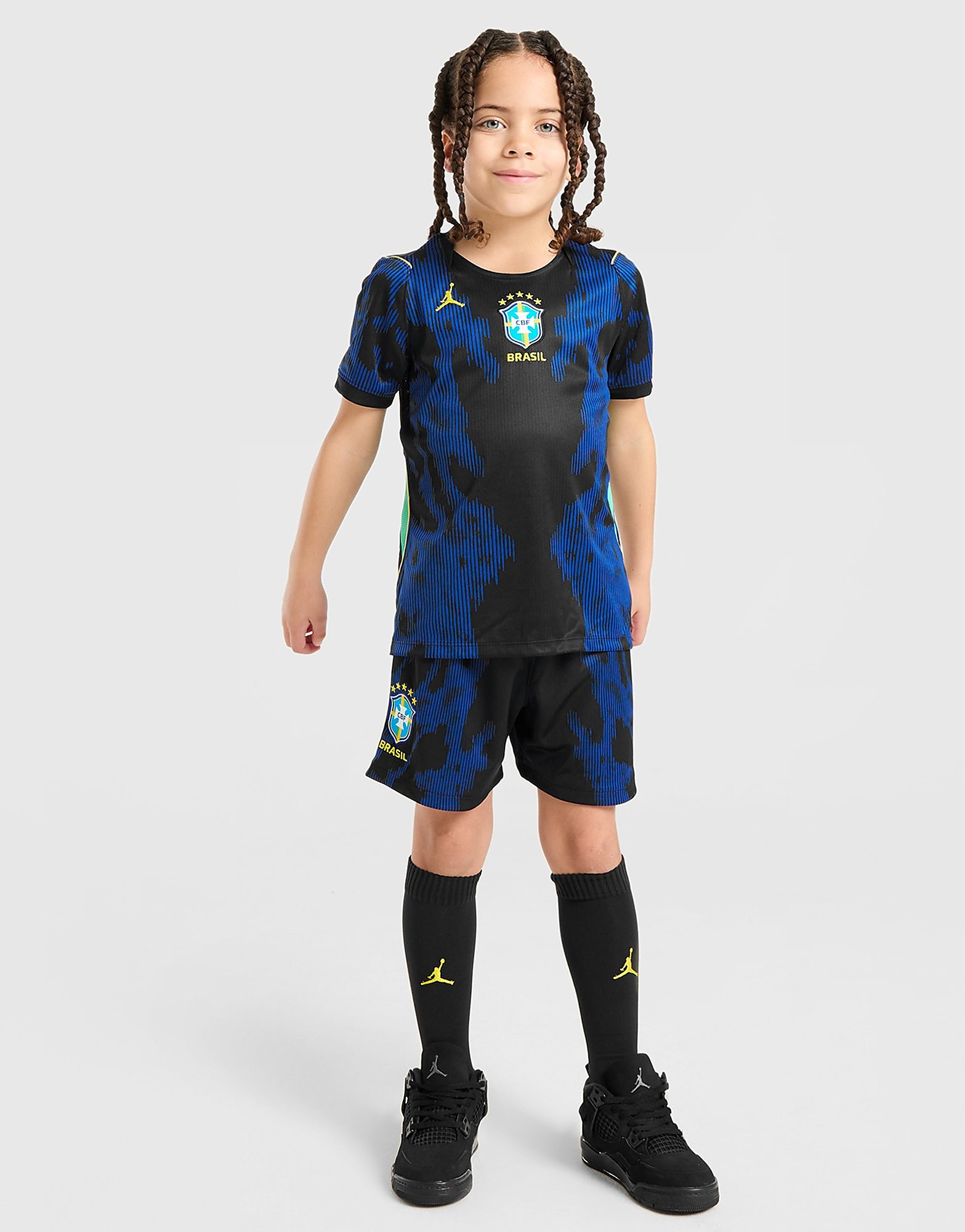 Brazil 2026 Away Kit Children, Blau - unisex - Size: 5-6Y