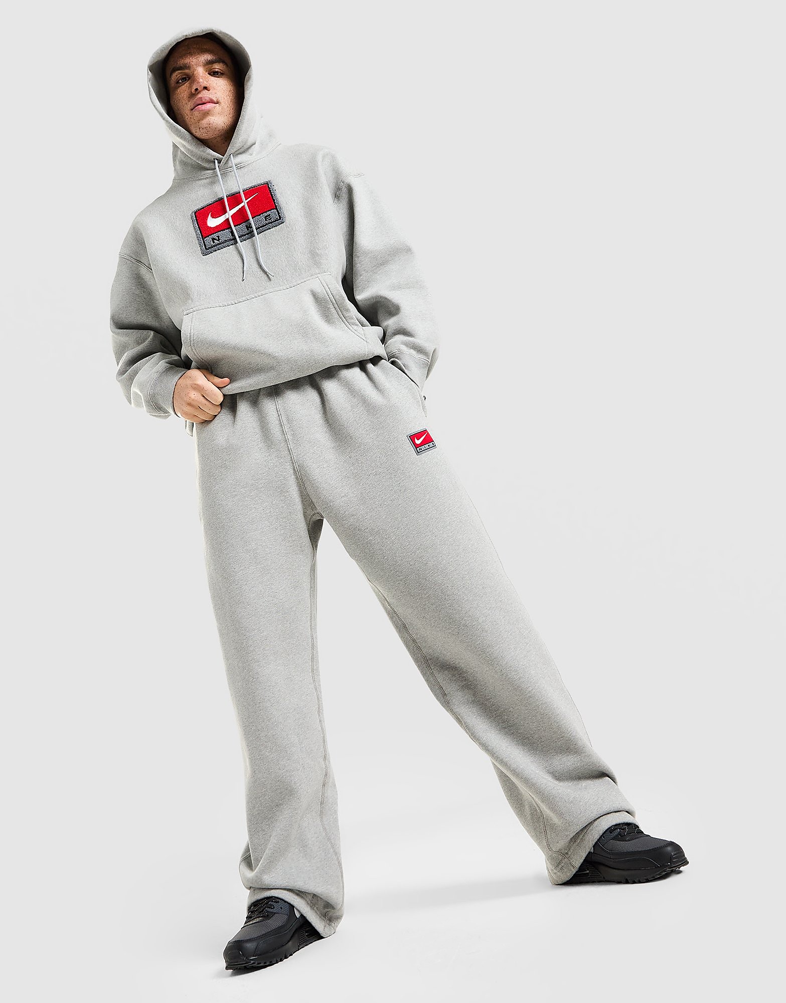 Nike Jogging fleece Solo Swoosh à ourlet ouvert - vue 1