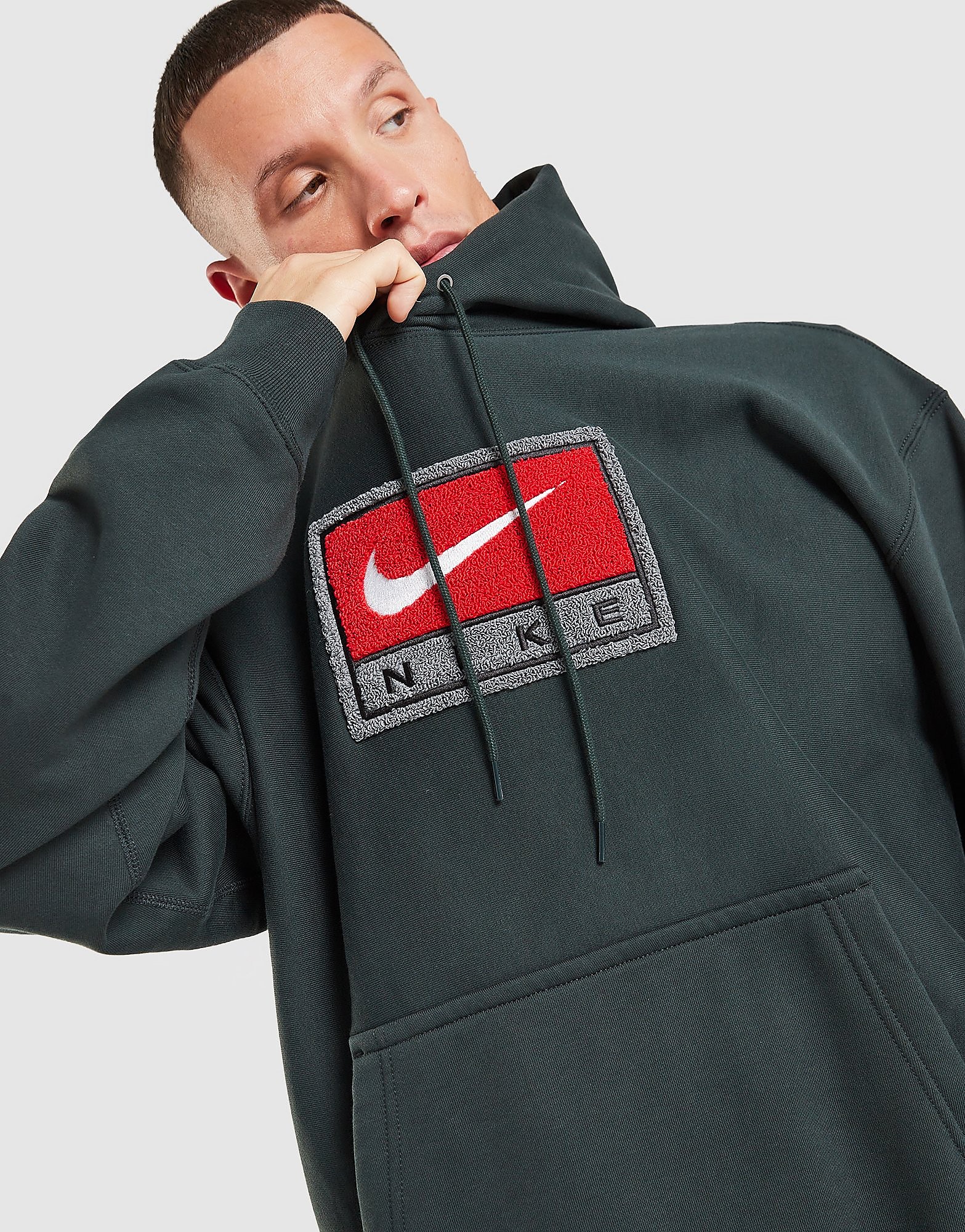 Nike Chenille Logo Solo Swoosh Hoodie