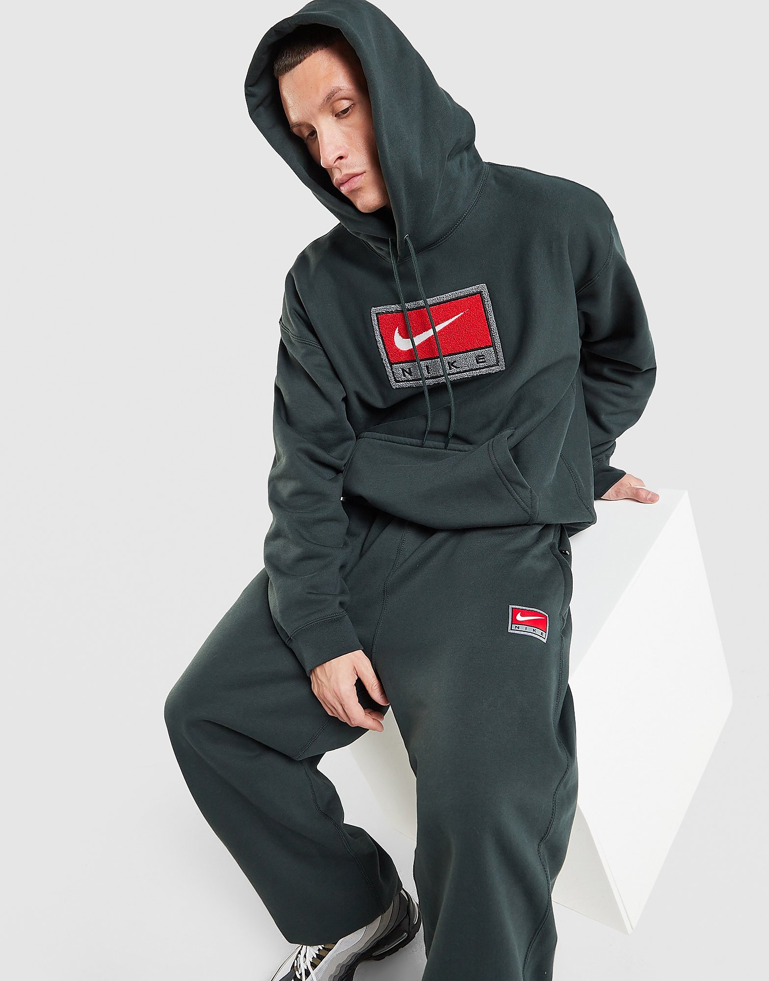 Nike Solo Swoosh Open Hem Fleece Pants