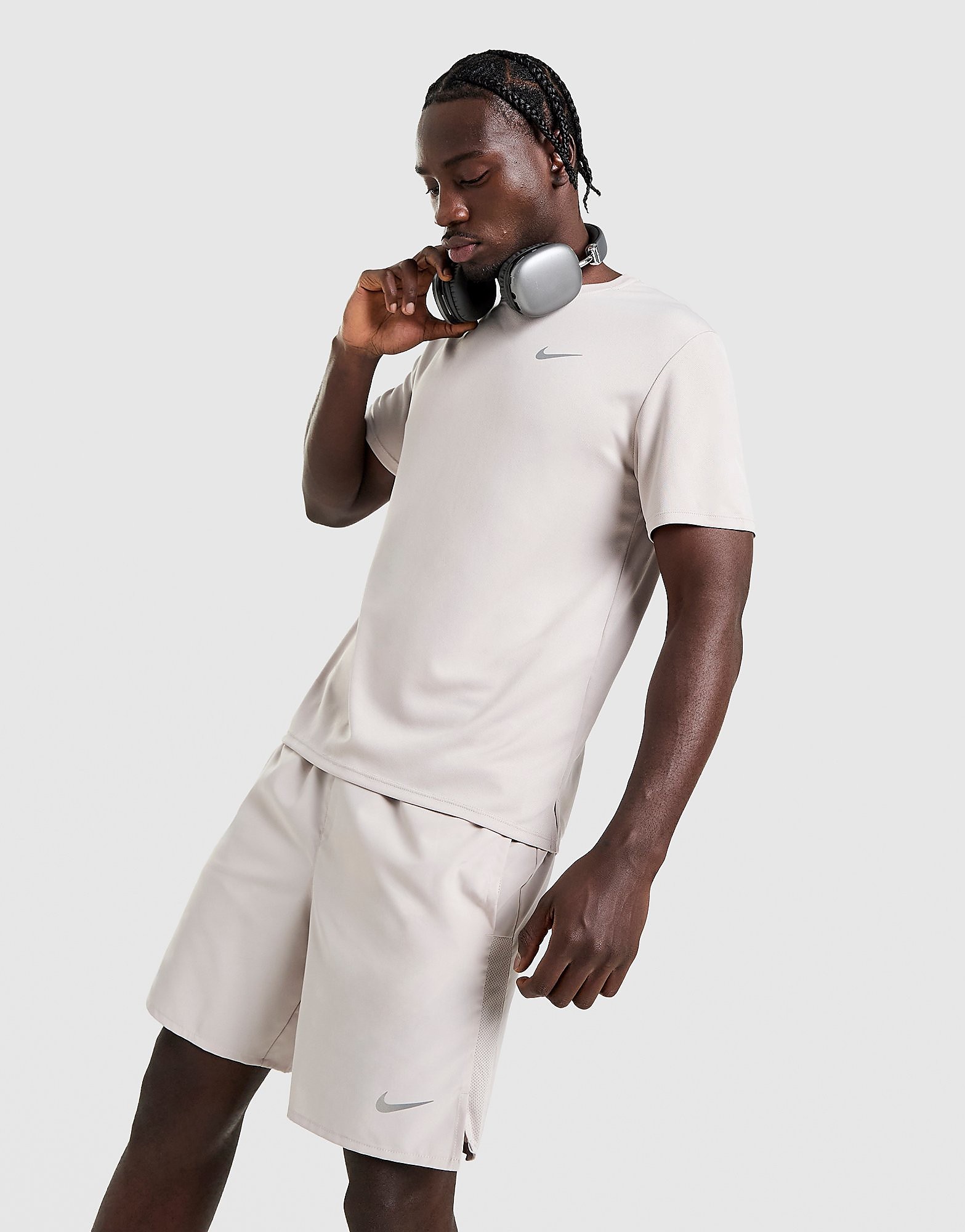 Nike Maglia Miler 1.0, marrone