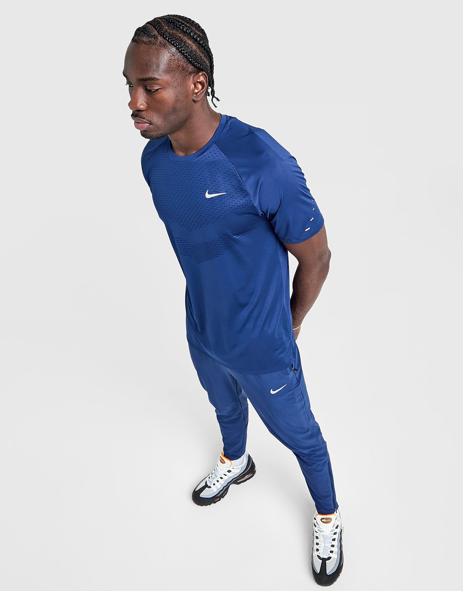 Stride T-Shirt - Herren, Blau - male - Size: XXL
