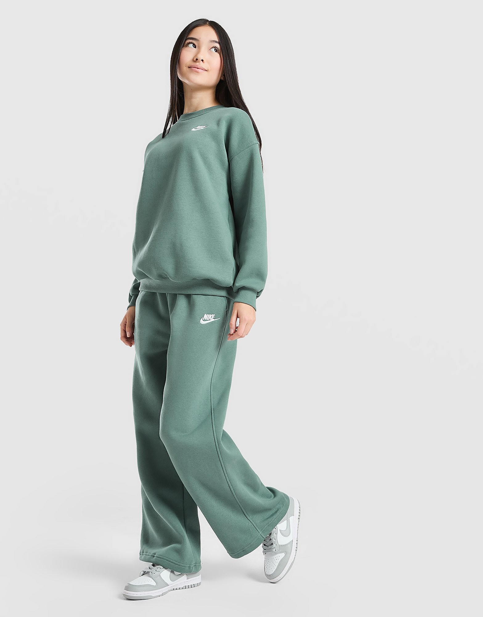 Nike Girls' Club Wide Leg Joggers Junior - vue 1