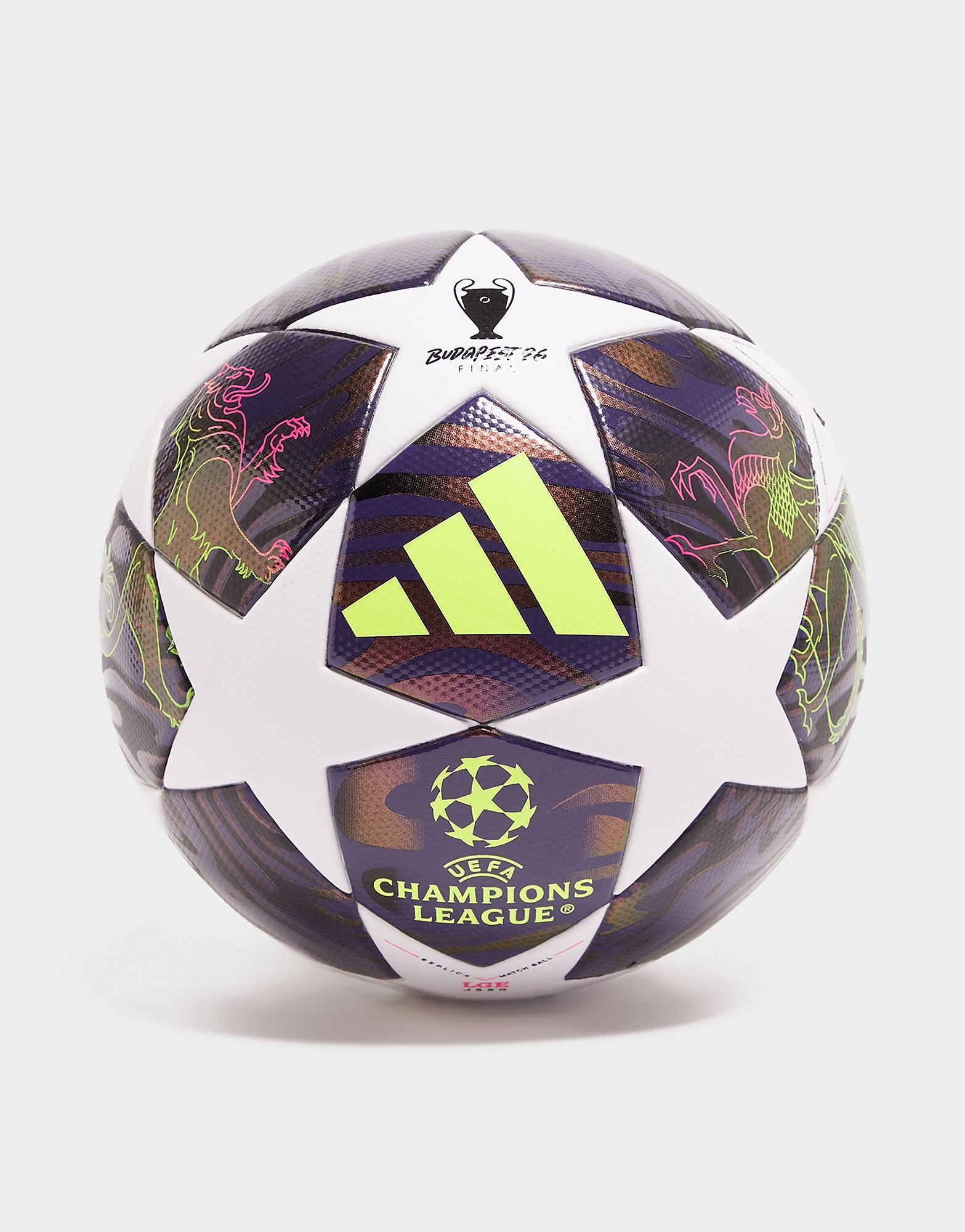 adidas Ballon J350 UEFA Champions League Final League - Violet, Violet