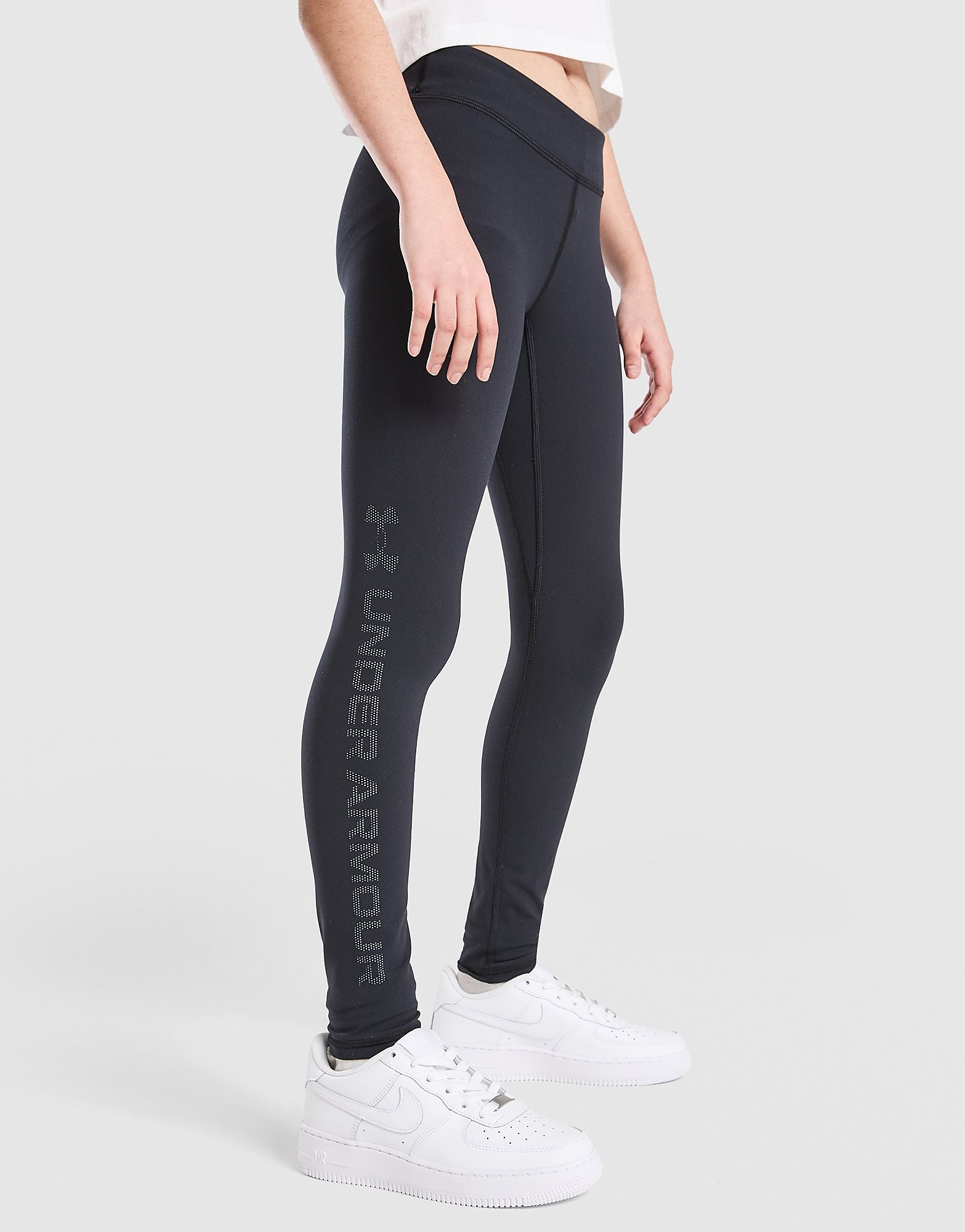 Under Armour Girls' Motion Branded Leggings Junior - vue 1