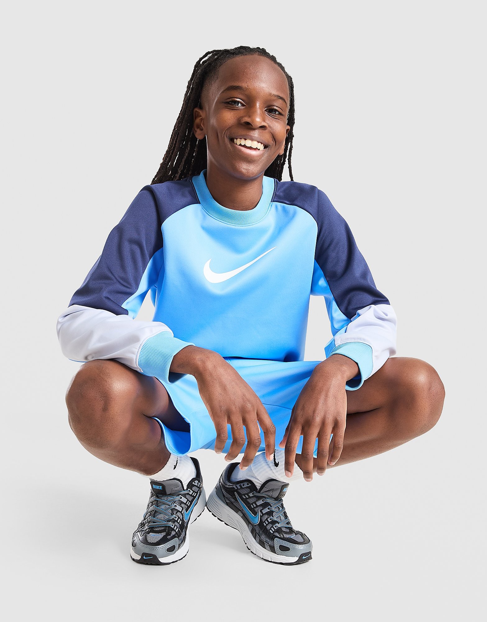 Nike Poly Crew SweatshirtShorts Set Junior - vue 1