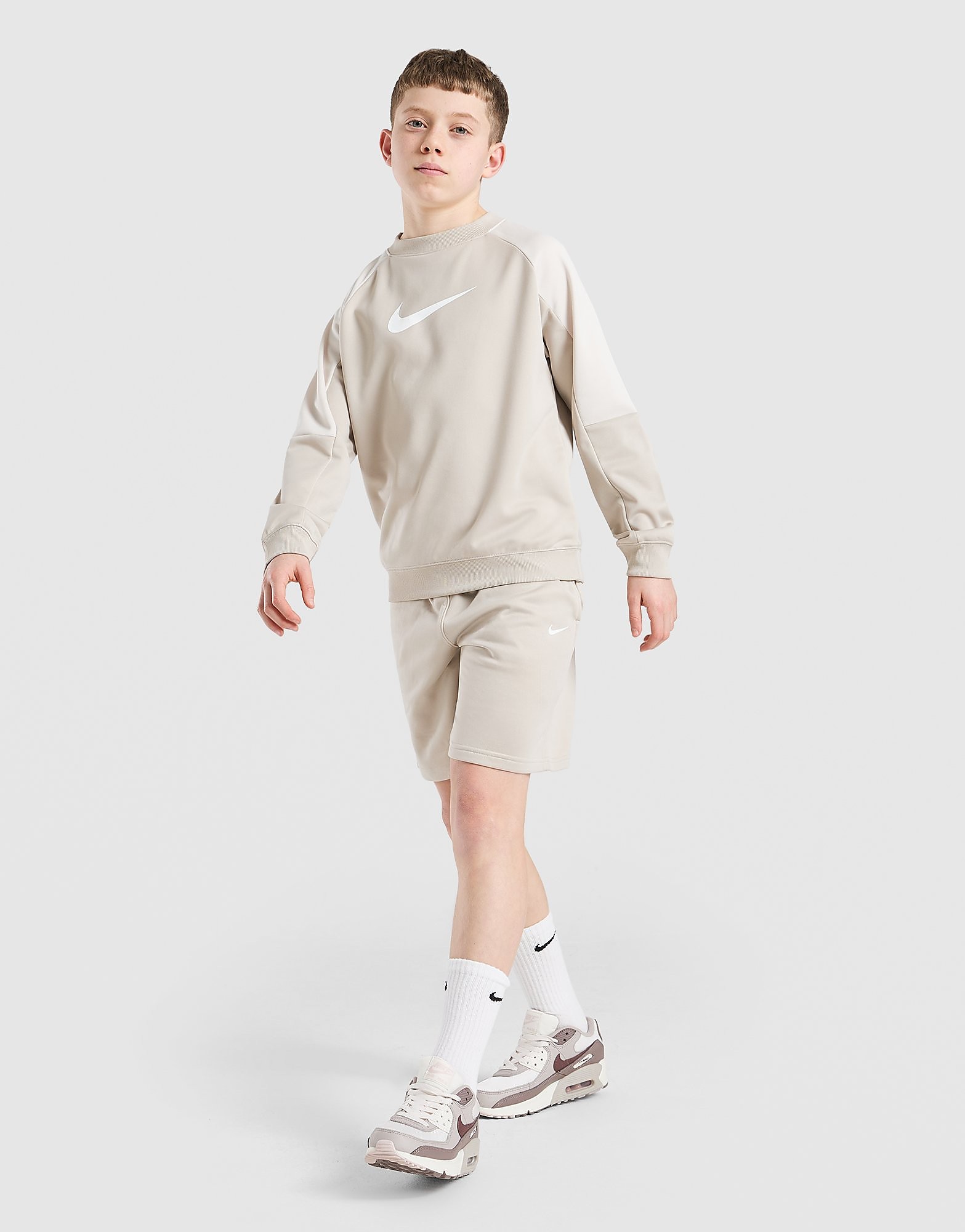 Nike Ensemble SweatshirtShort Poly Crew Junior - vue 1