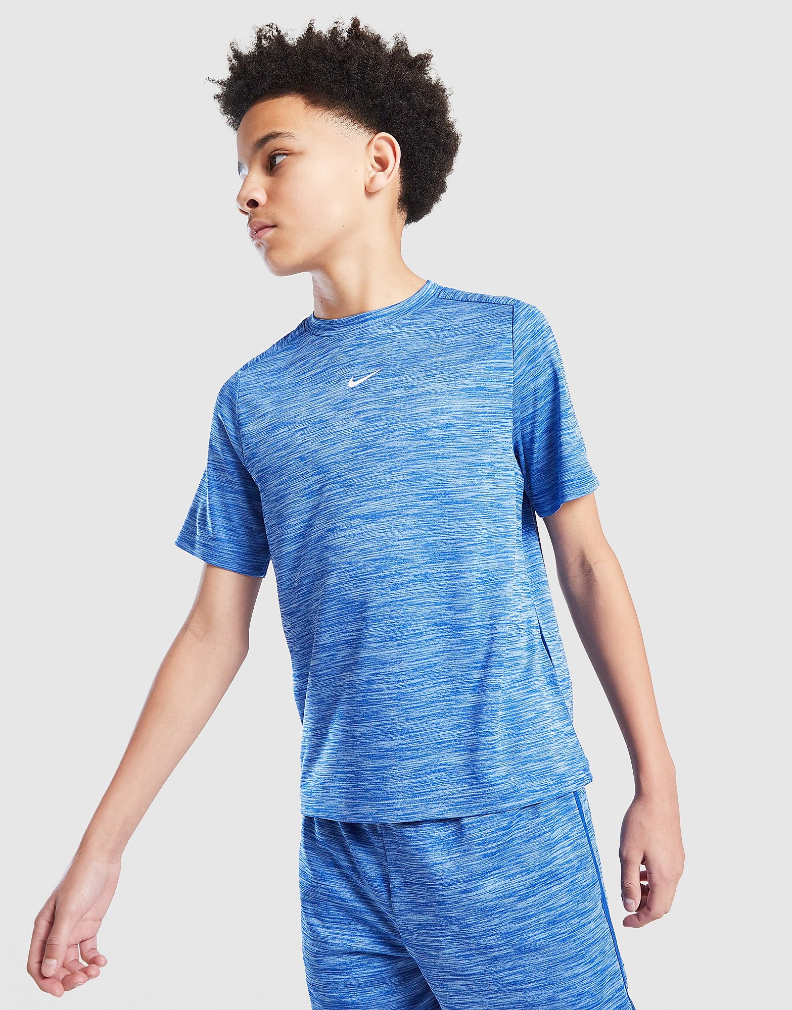 Nike Unisex Blå T-Shirt Junior, 12-13Y