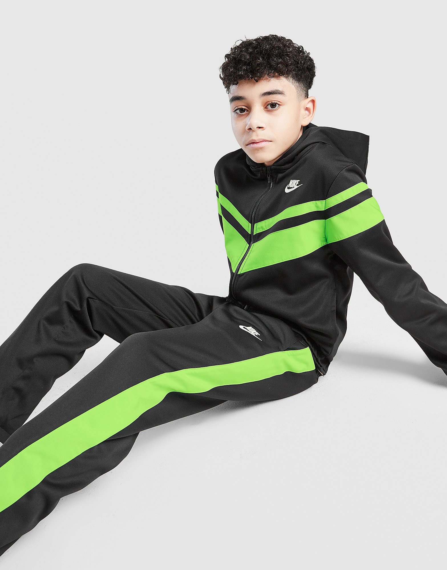 Nike Ensemble de survêtement zippé intégral Mixed Junior
