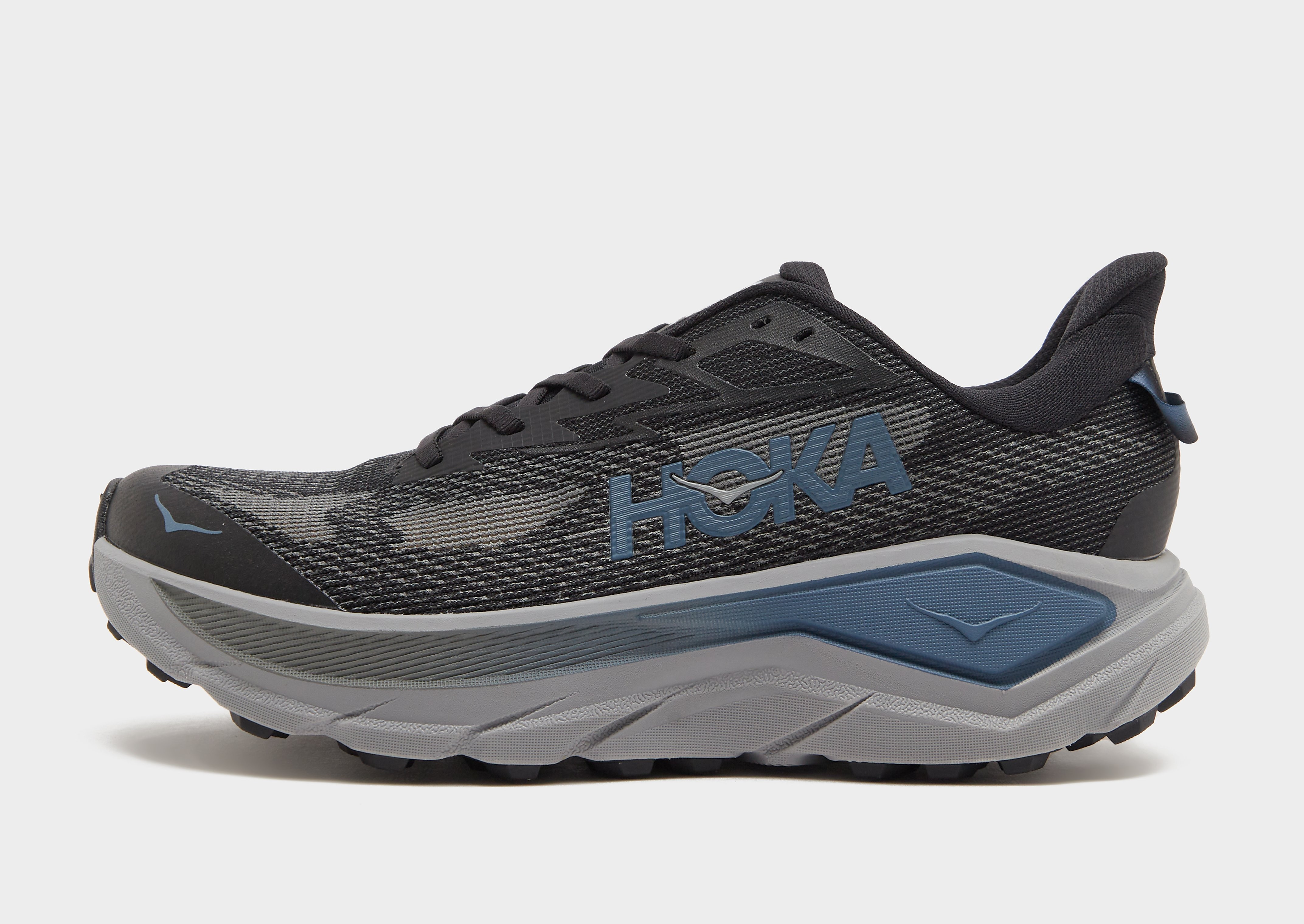 Mens Hoka Challenger 8 - Nero, Nero