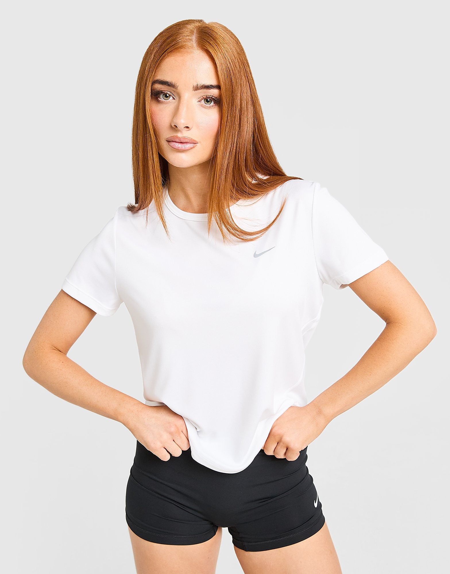 Nike Running Tempo T-Shirt, Wit