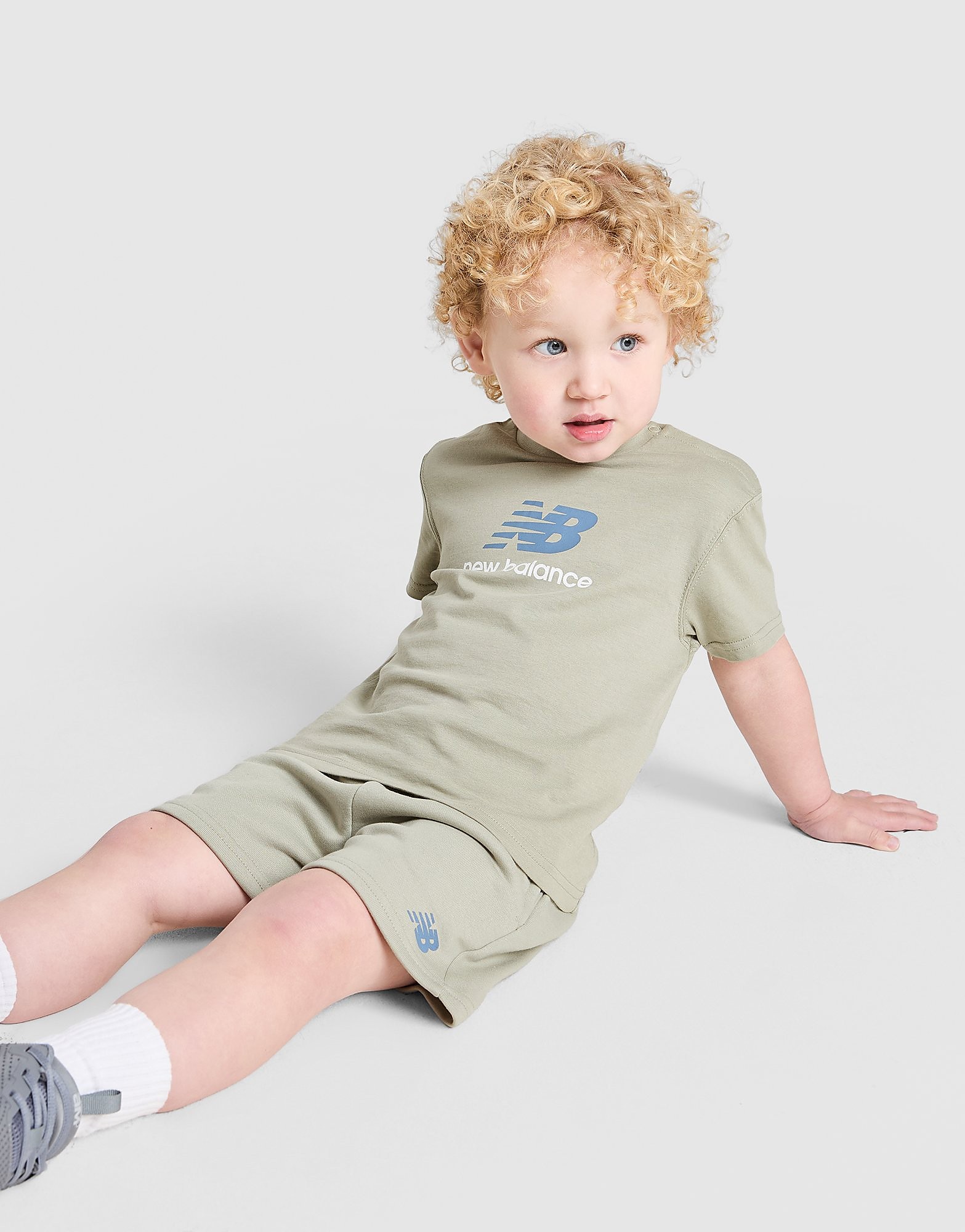 Fly T-Shirt/Shorts Set Infant - Verde, verde verde Bambino taglia 12M