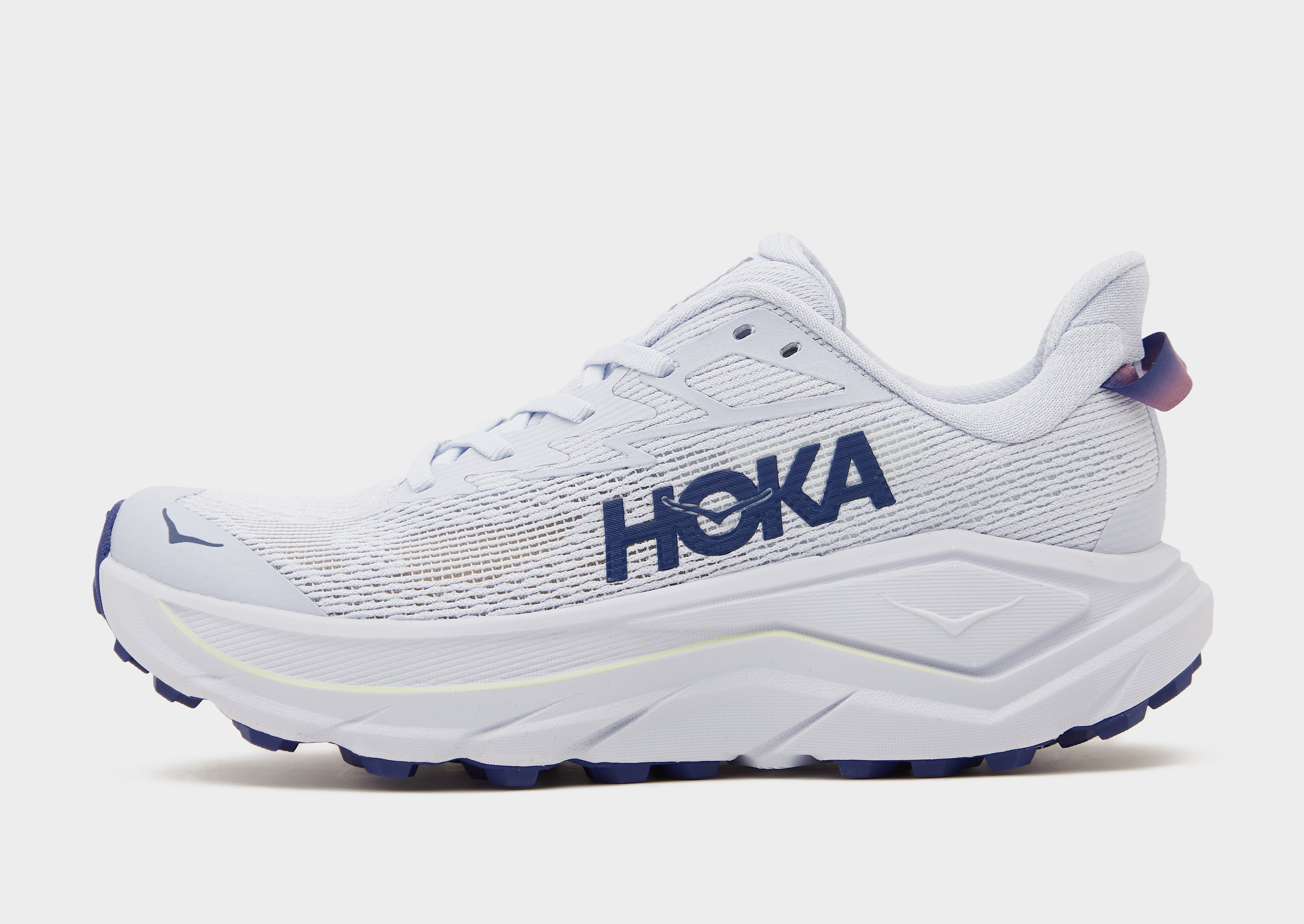 HOKA damessneaker blauw en multicolor