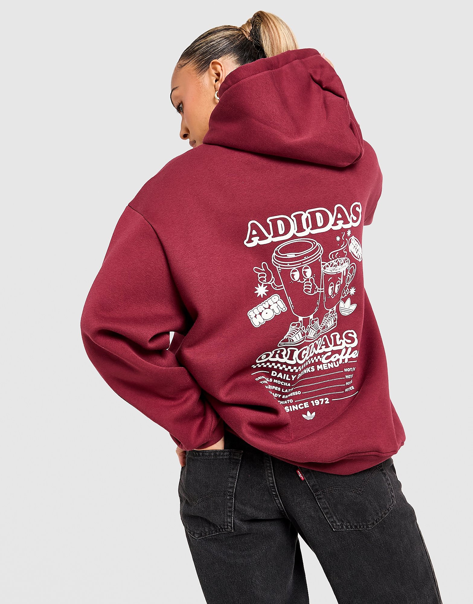 adidas Originals Coffee Club Overhead Hoodie - vue 2