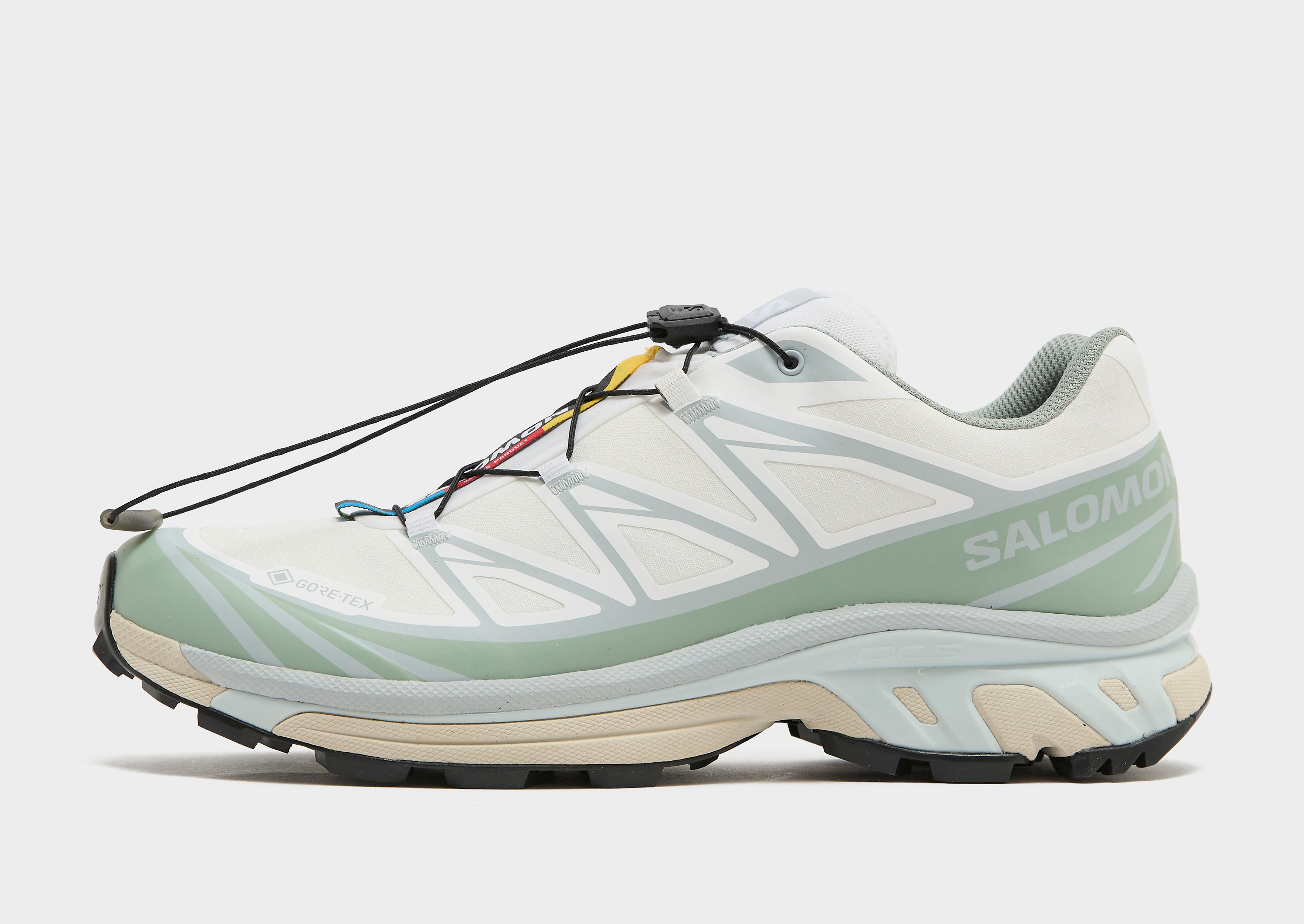 Salomon XT 6 herensneaker wit en groen