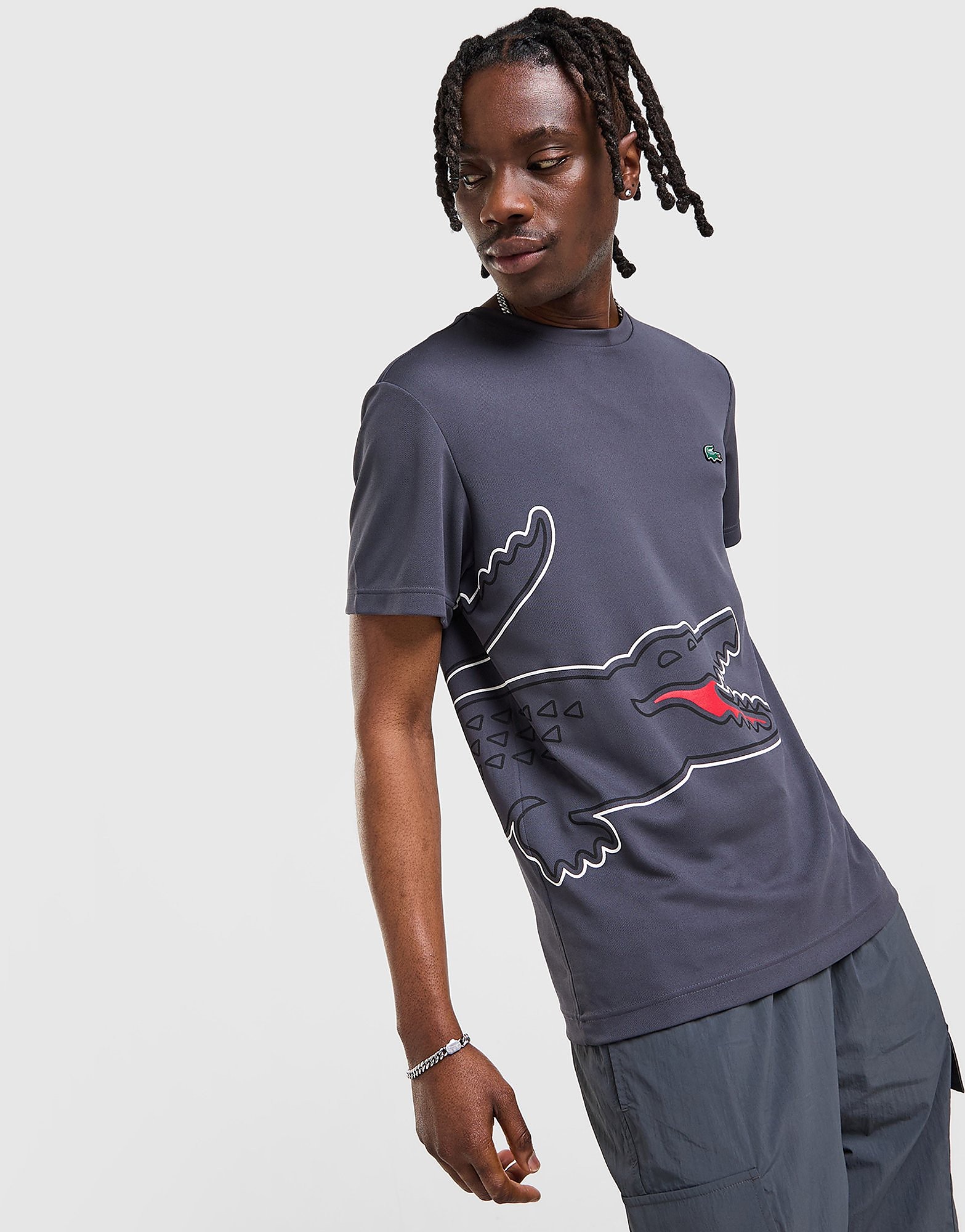 Lacoste Wrap Croc T Shirt - vue 1