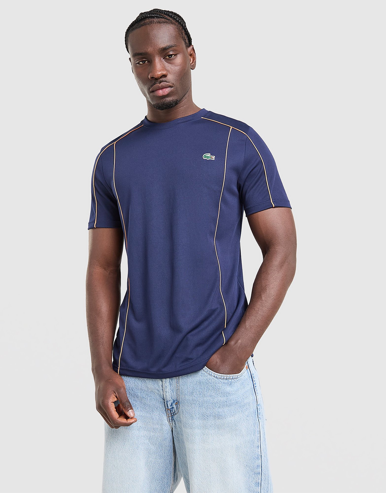 Lacoste Piping T Shirt - vue 1