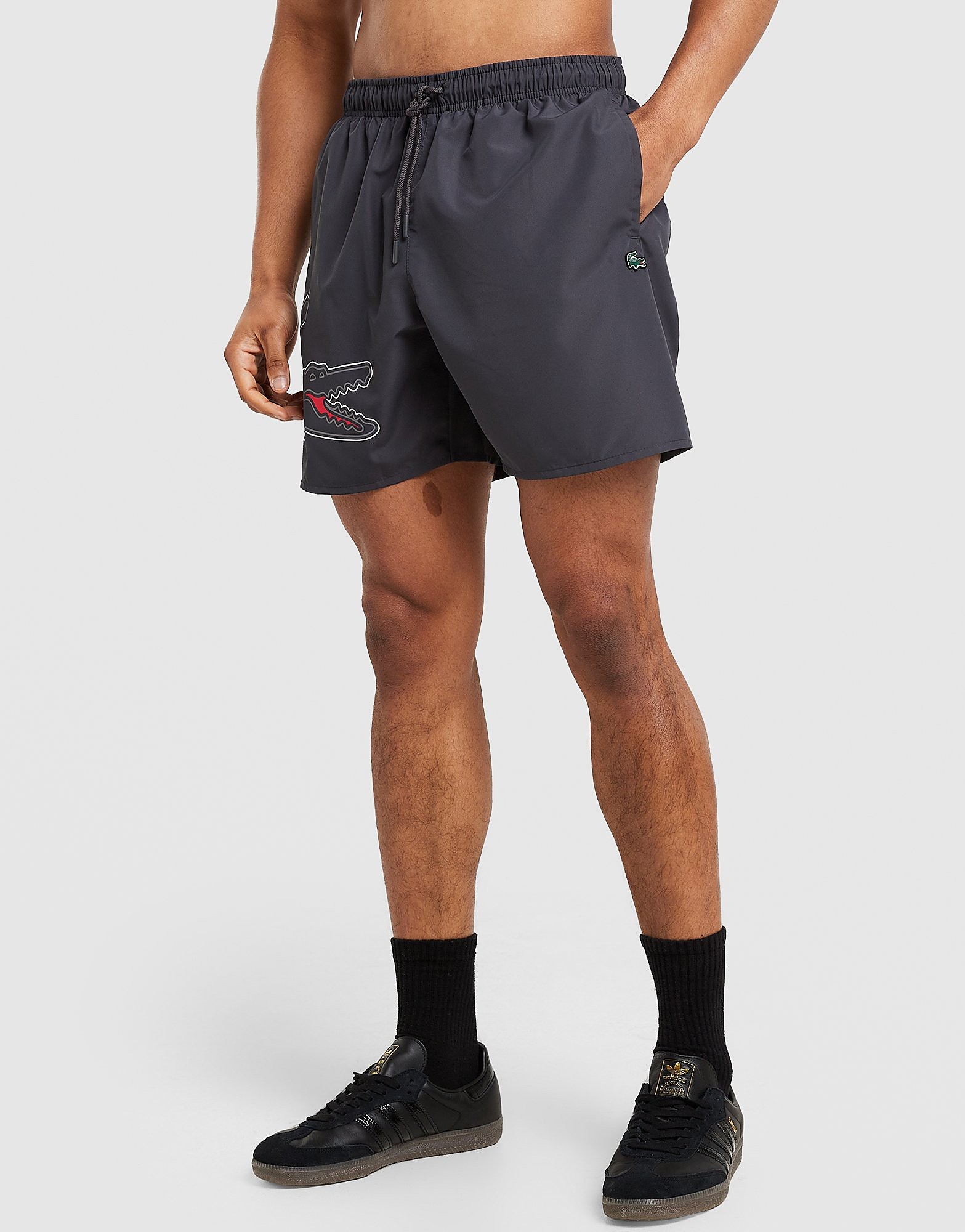 Lacoste Croc Wrap Swim Shorts - vue 1