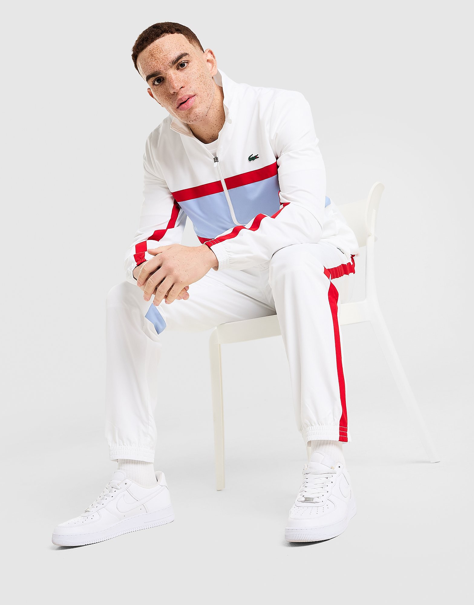 Lacoste Colour Block Tracksuit