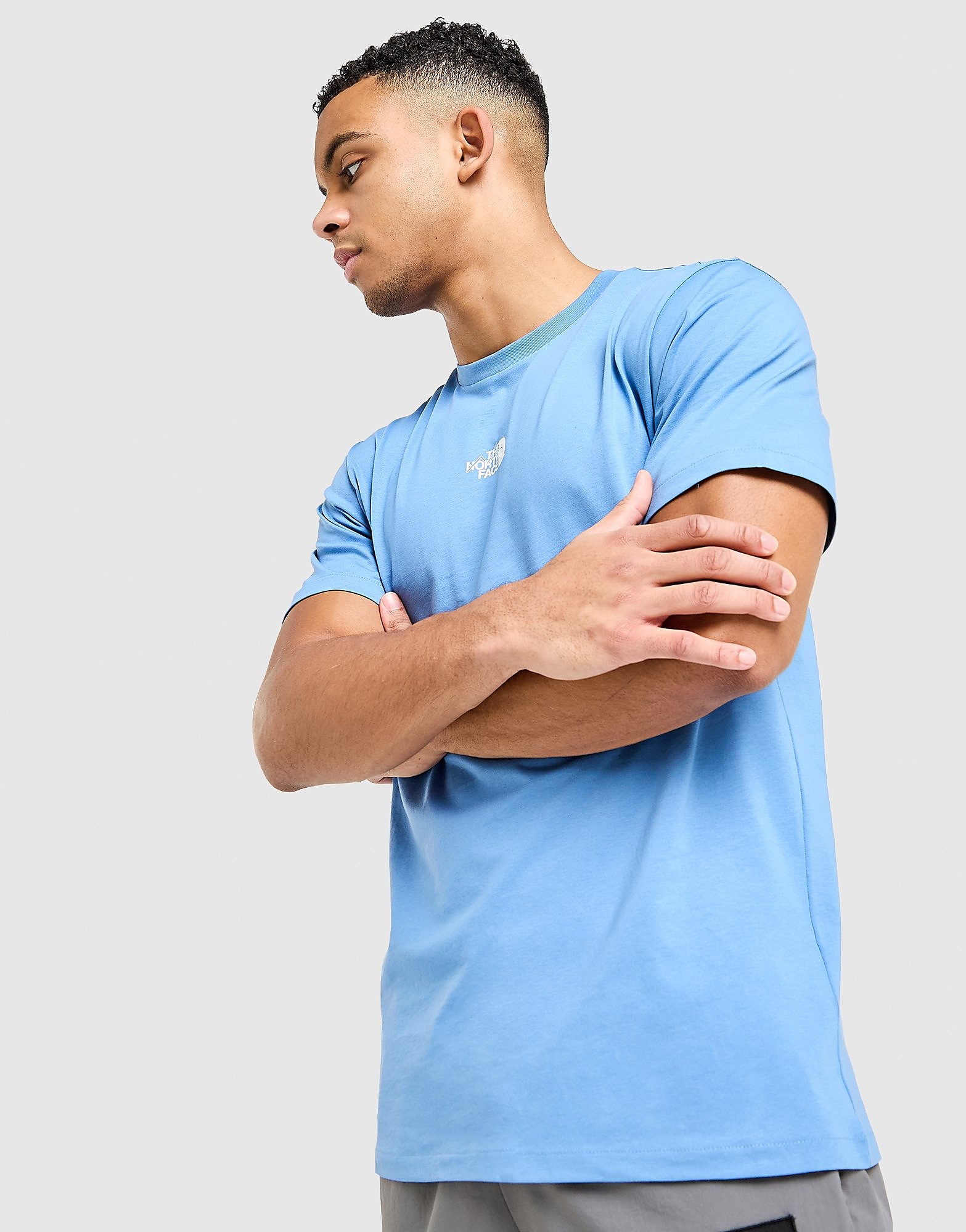Centre Logo T-Shirt - Herren, Blau - male - Size: L