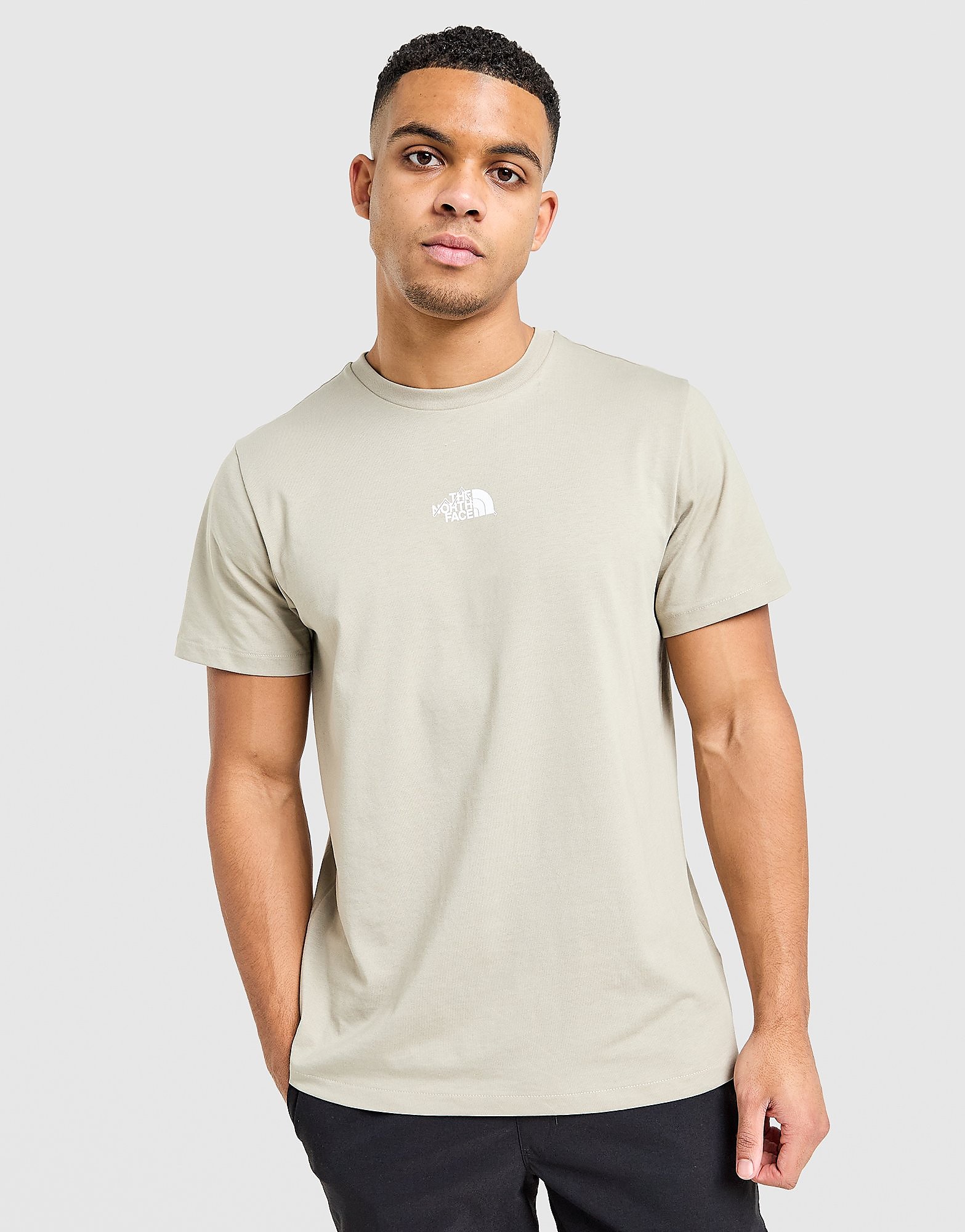 Centre Logo T-Shirt - Herren, Braun - male - Size: S