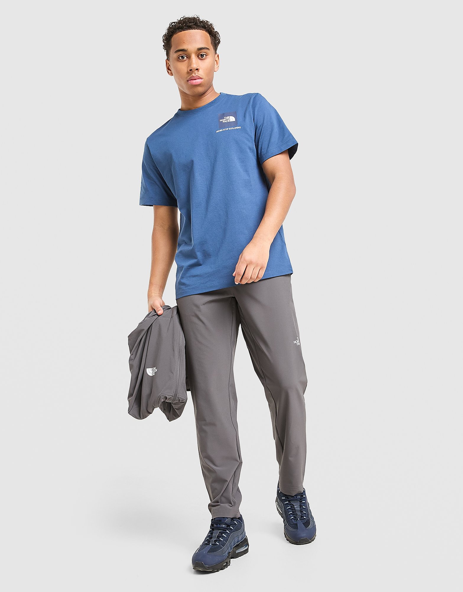 The North Face T Shirt Logo Fine Box Homme - vue 1