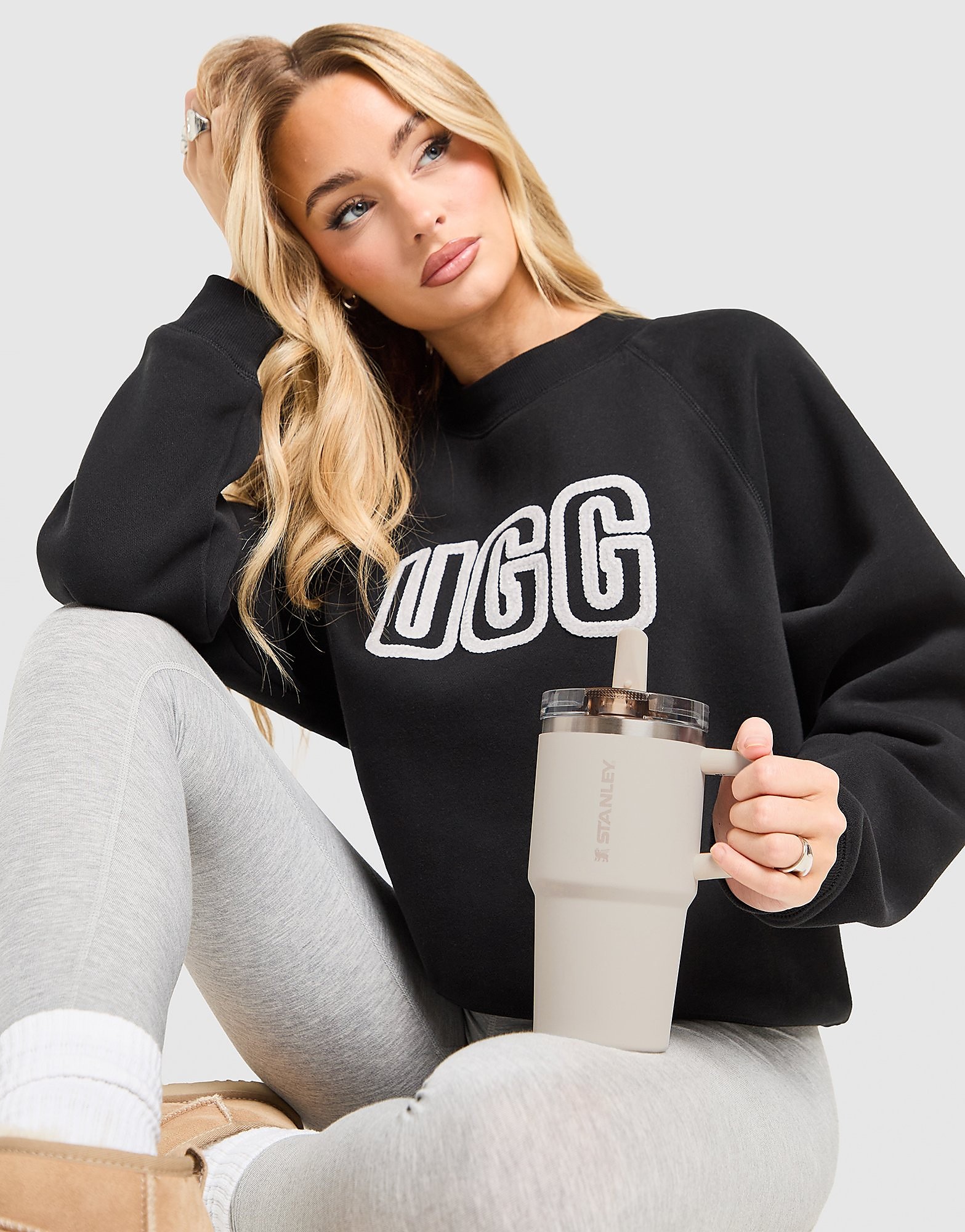 Stanley Borraccia Quencher ProTour Flip Straw 0.59L, bianco