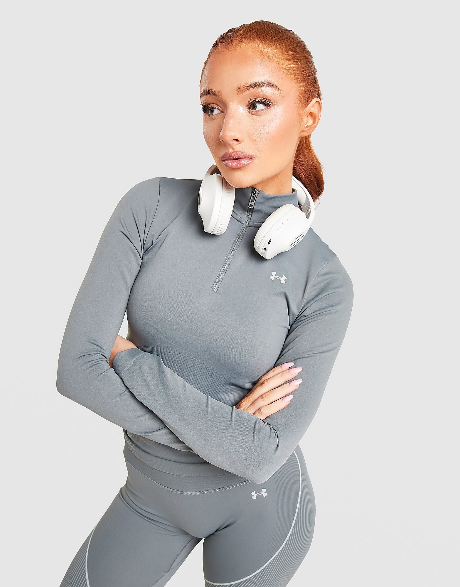 Under Armour Vanish Seamless 1/4 Zip Top, Grigio-image