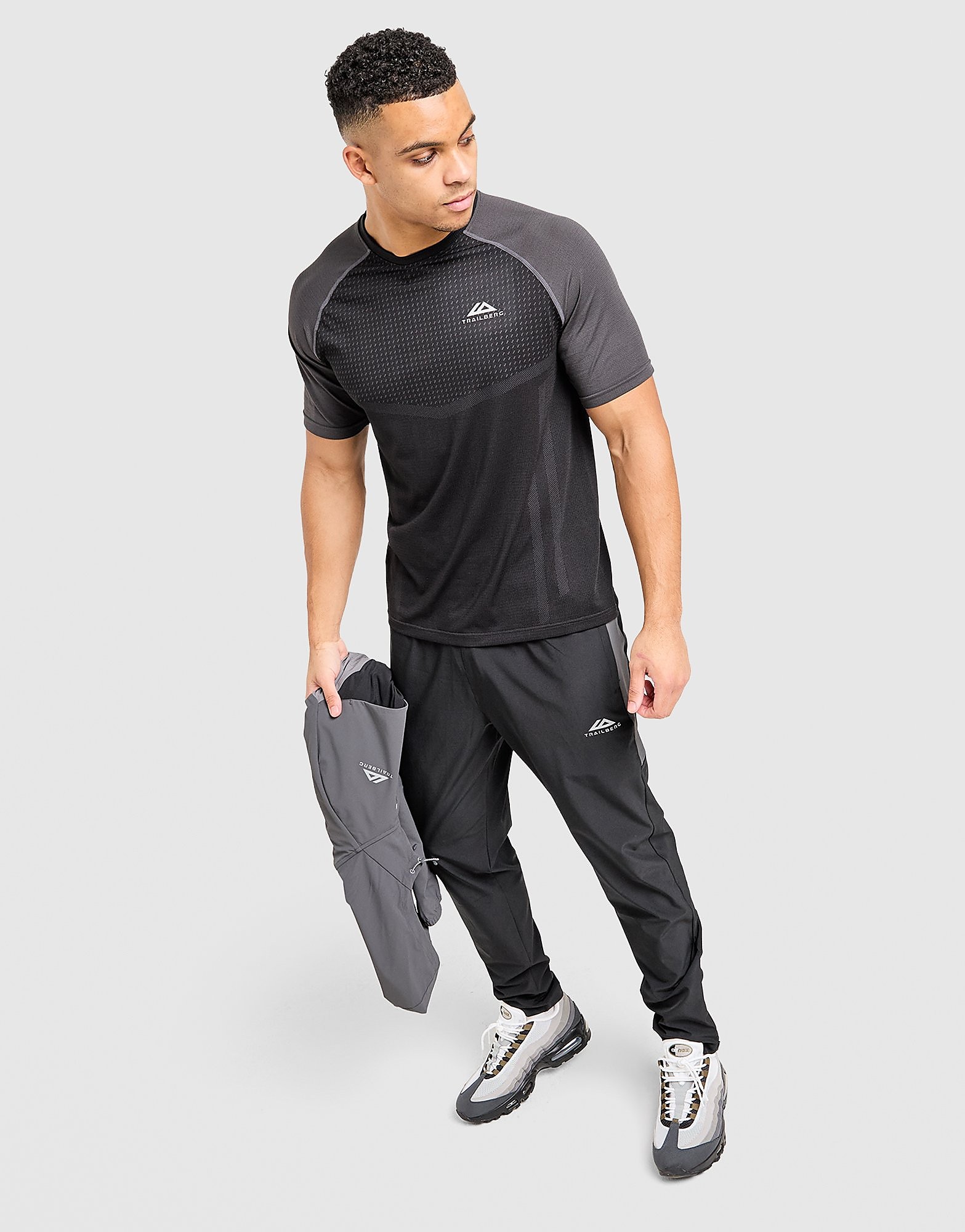 Trailberg Maglia Rapid Dash Seamless, nero