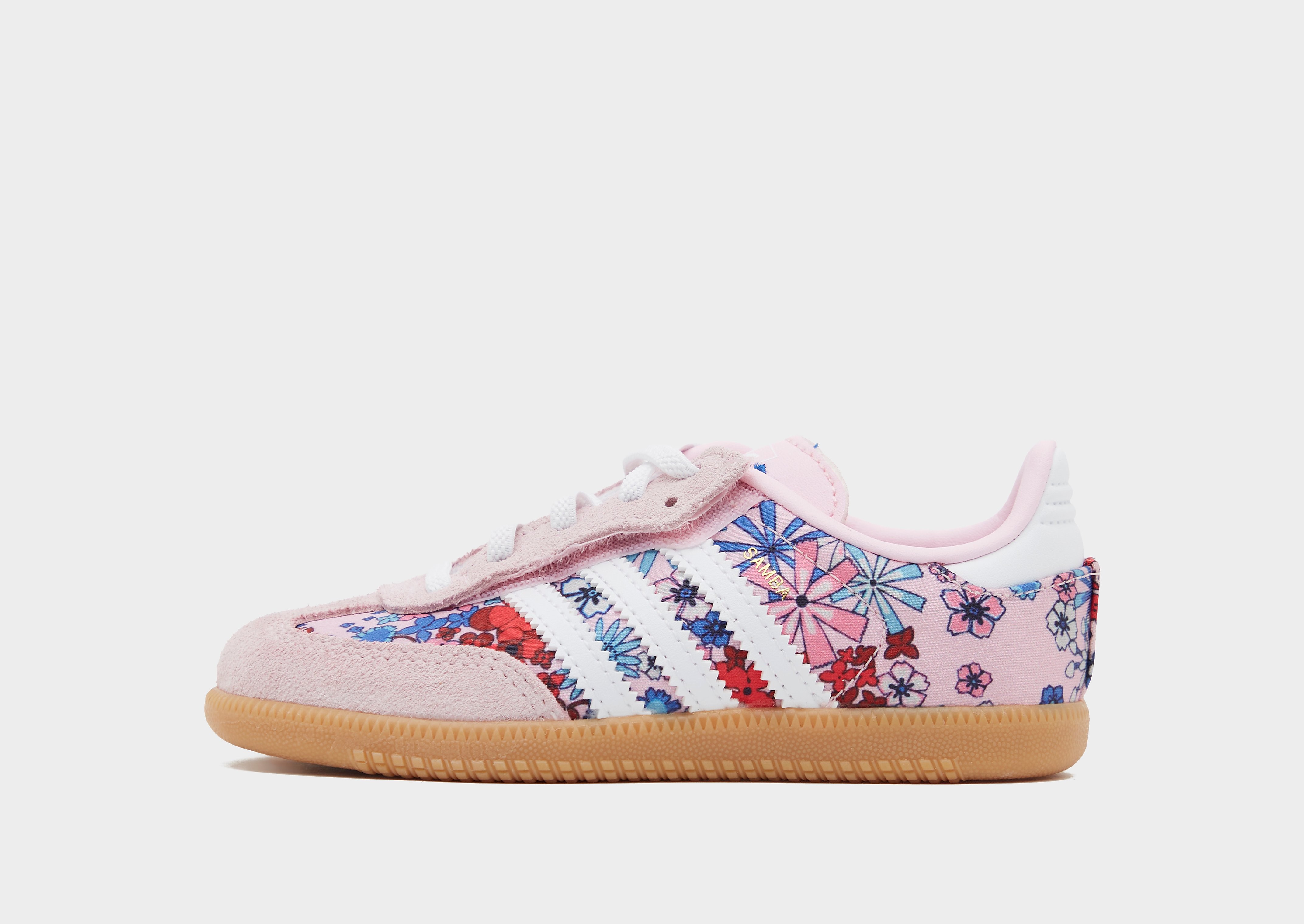 Adidas Samba herensneaker print en roze