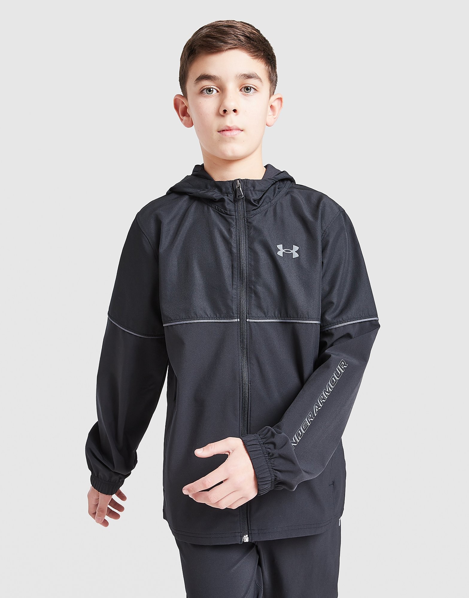Under Armour Woven Wordmark Jacket Junior