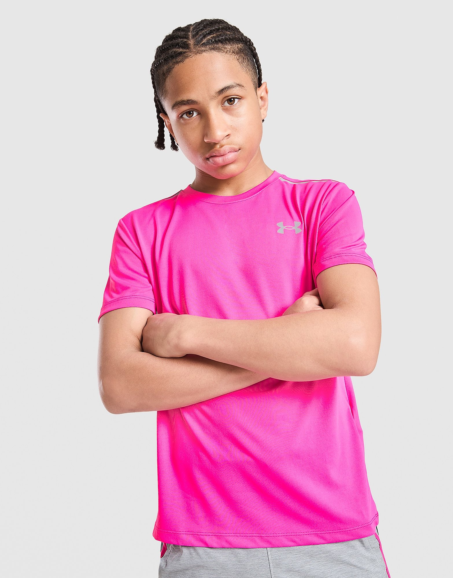 Under Armour T shirt Tech Reflective Wordmark Junior