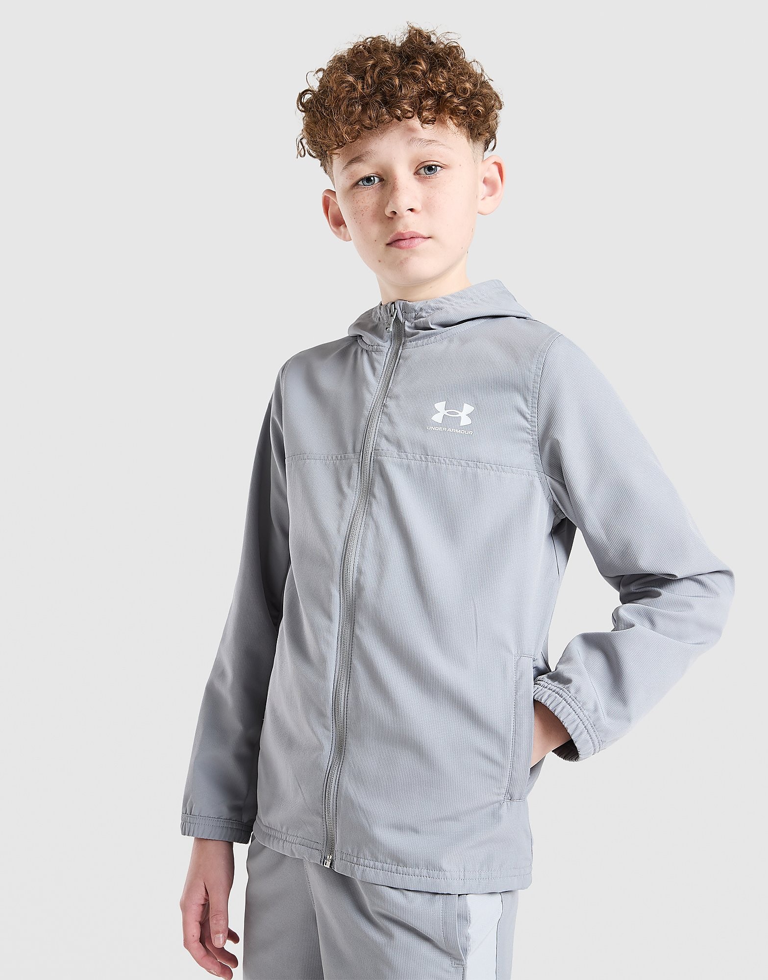 Under Armour Rival Woven Jacket Junior - vue 1