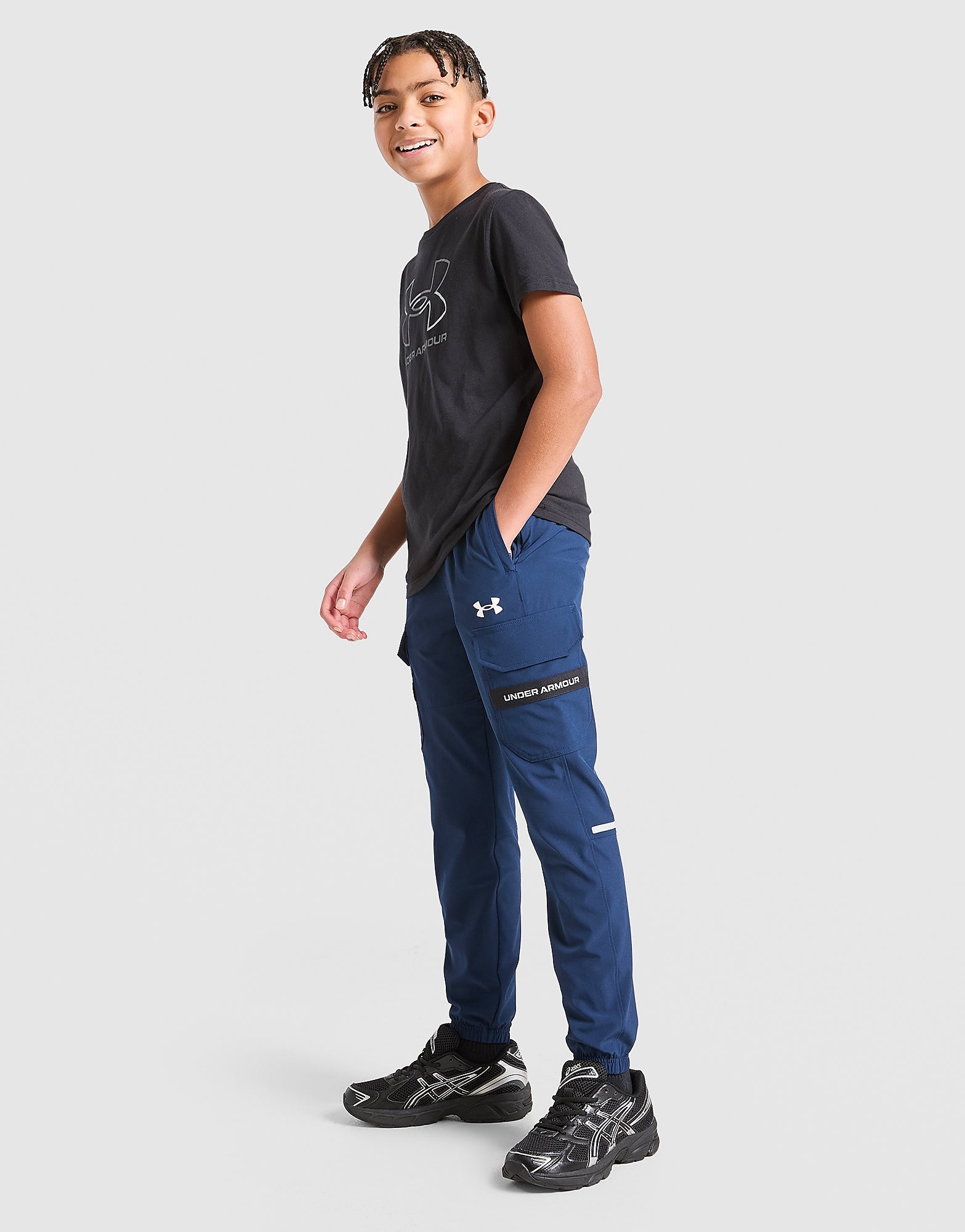 Under Armour Tech Utility Cargo Track Pants Junior