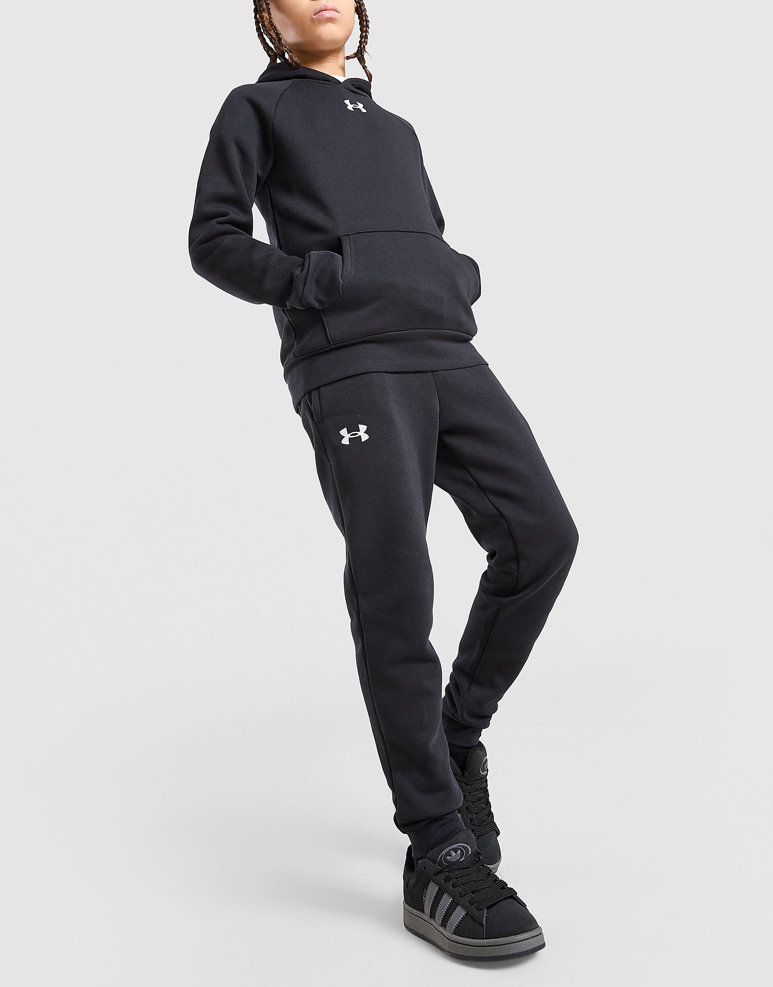 Under Armour Pantaloni della tuta Rival Fleece Junior, nero