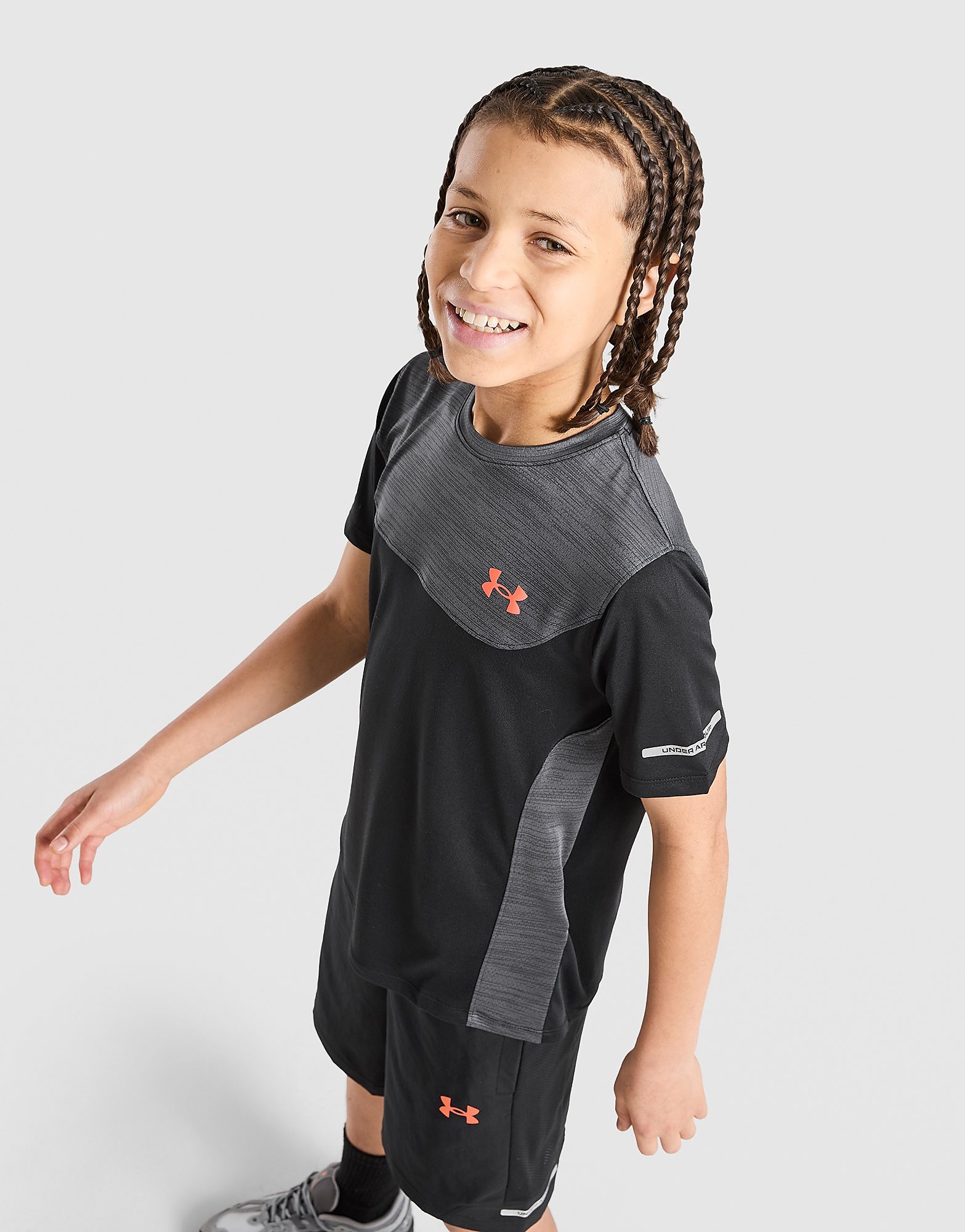 Under Armour Maglia Tech Utility Junior, nero