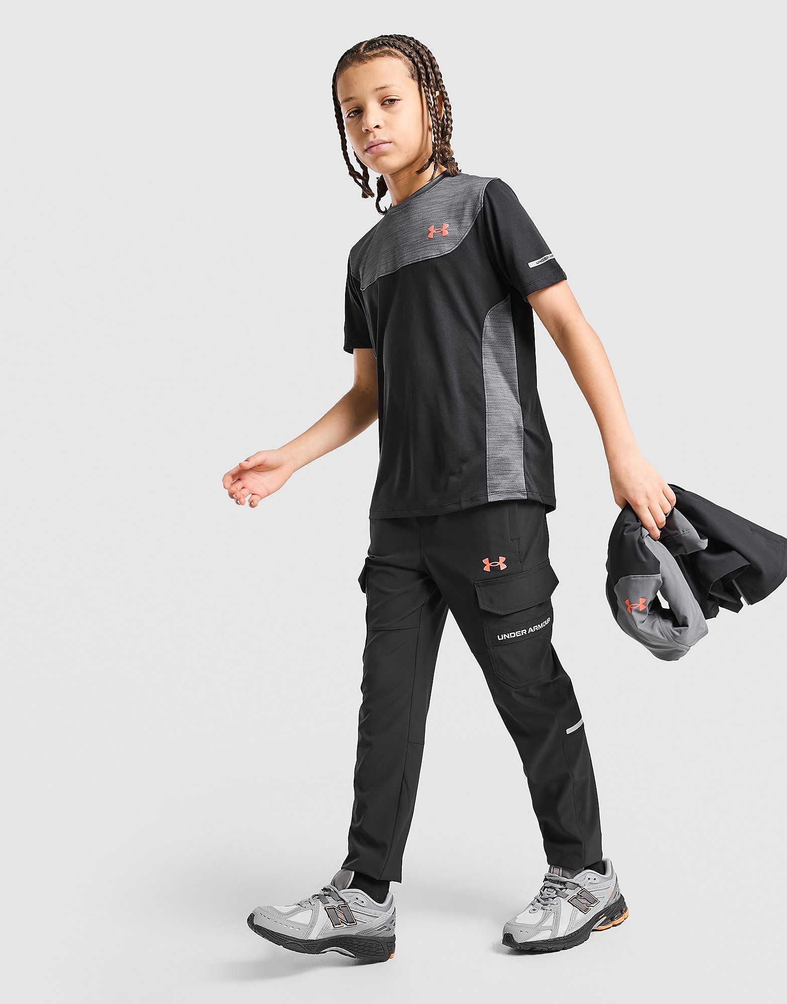 Under Armour Tech Utility Cargo Track Pants Junior
