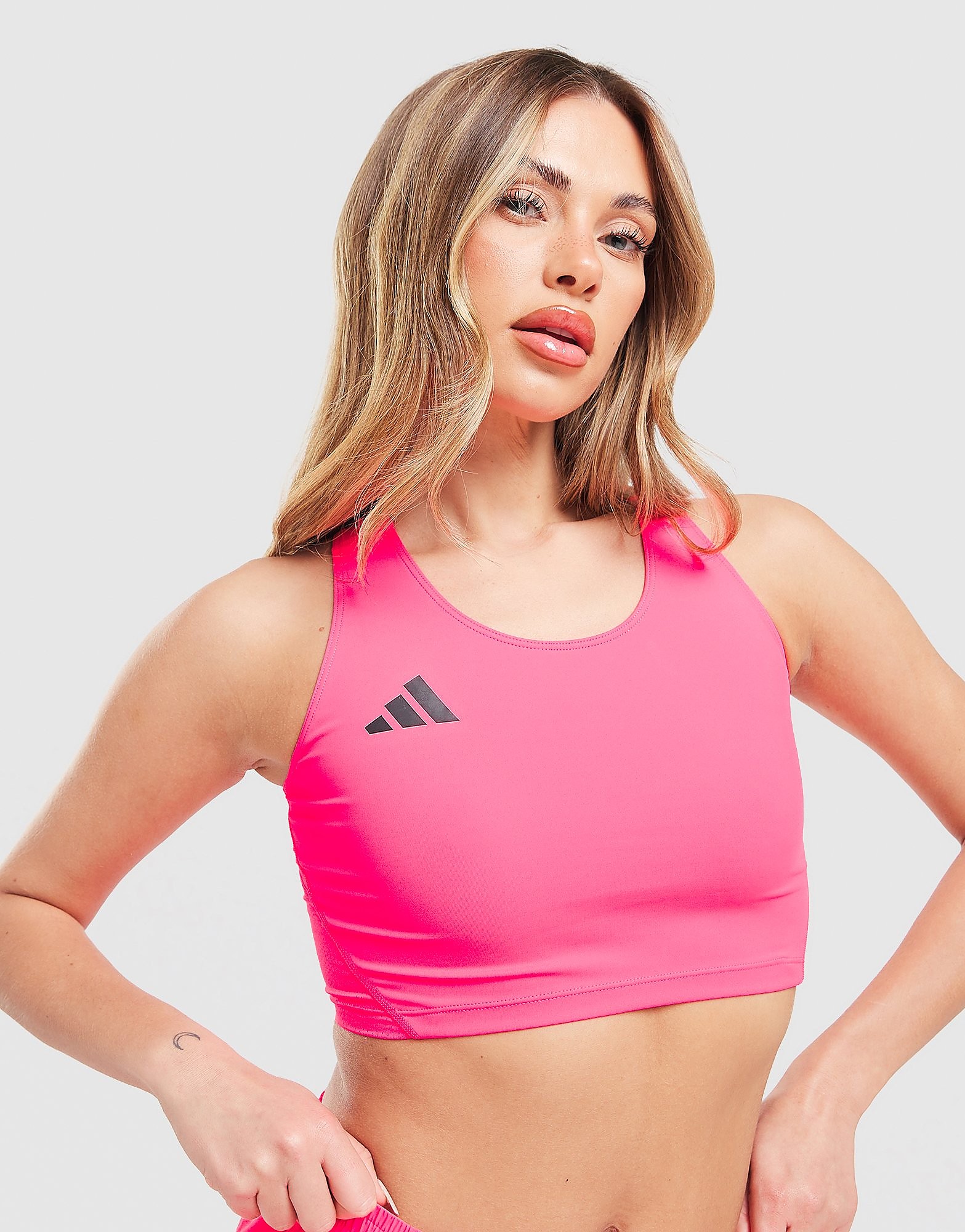adidas Adizero Cropped Sports Bra - vue 1