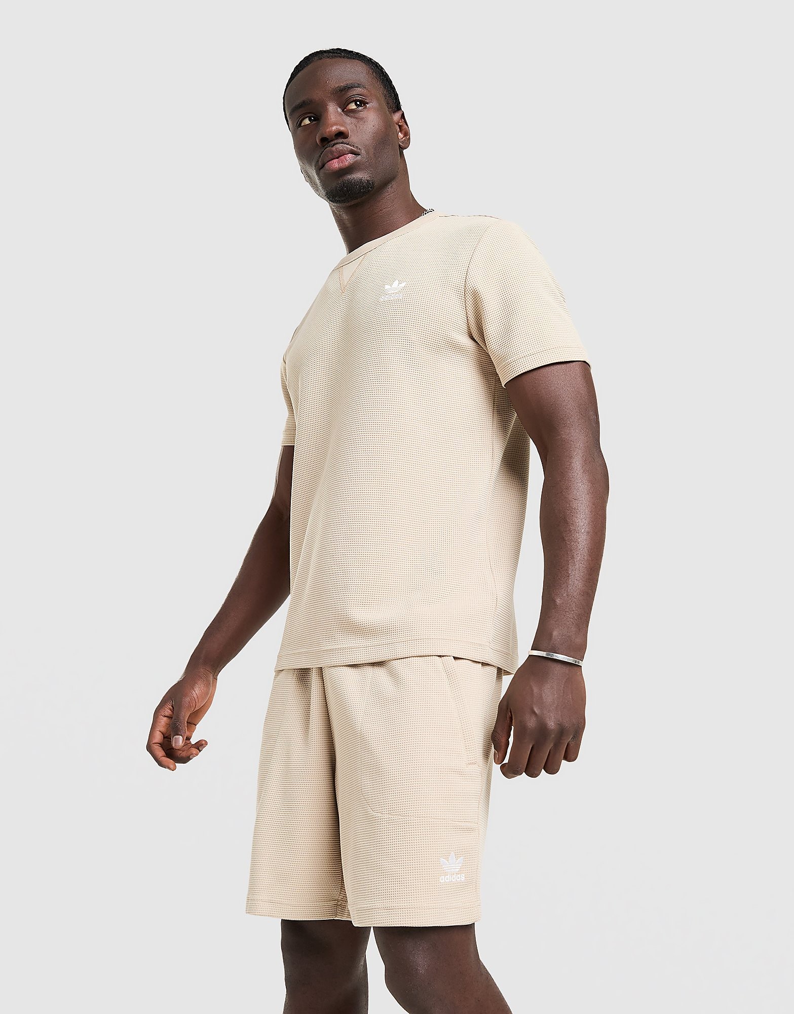 adidas Originals Maglia Waffle, marrone