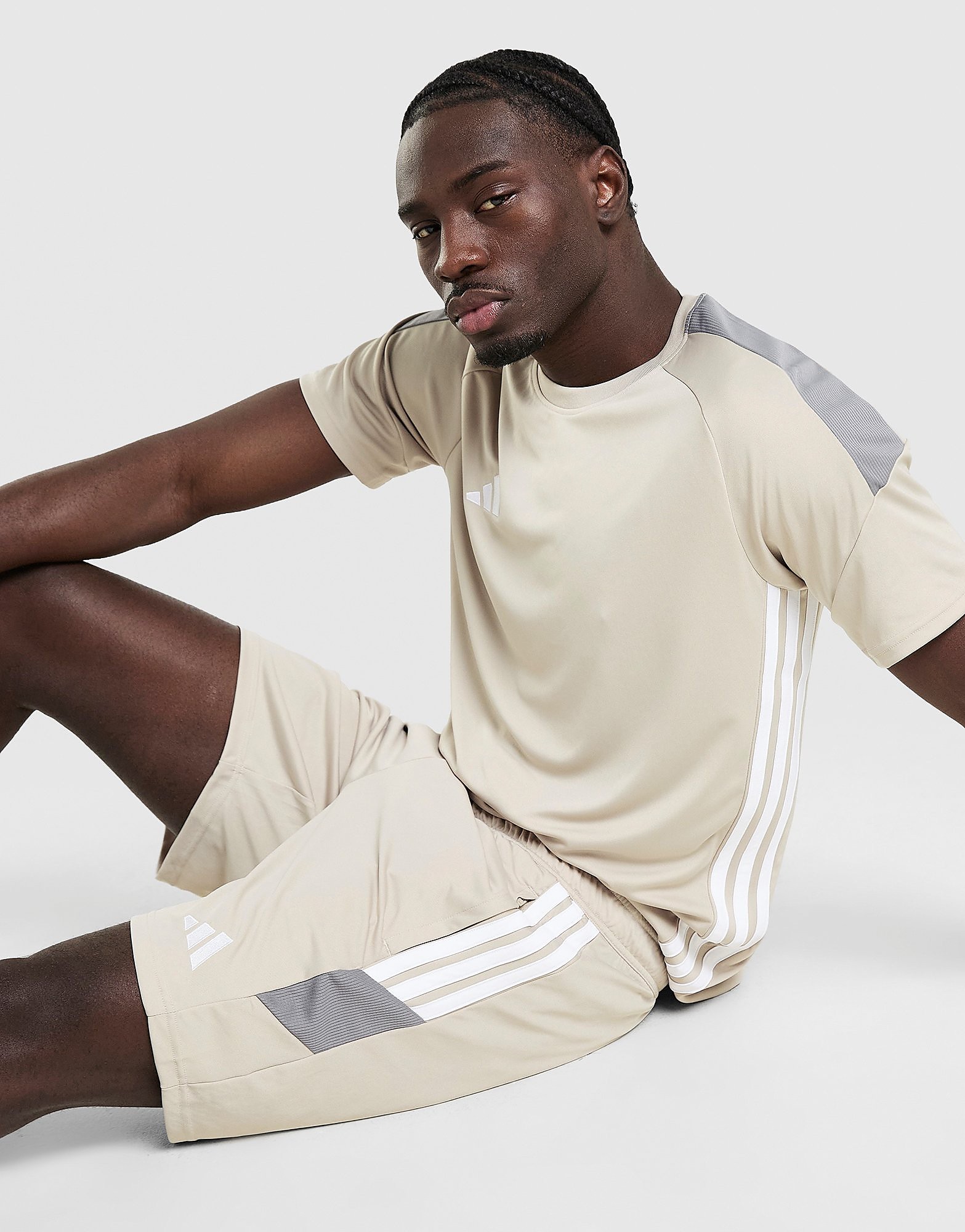 Tiro 26 Shorts - Herren, Beige - male - Size: S