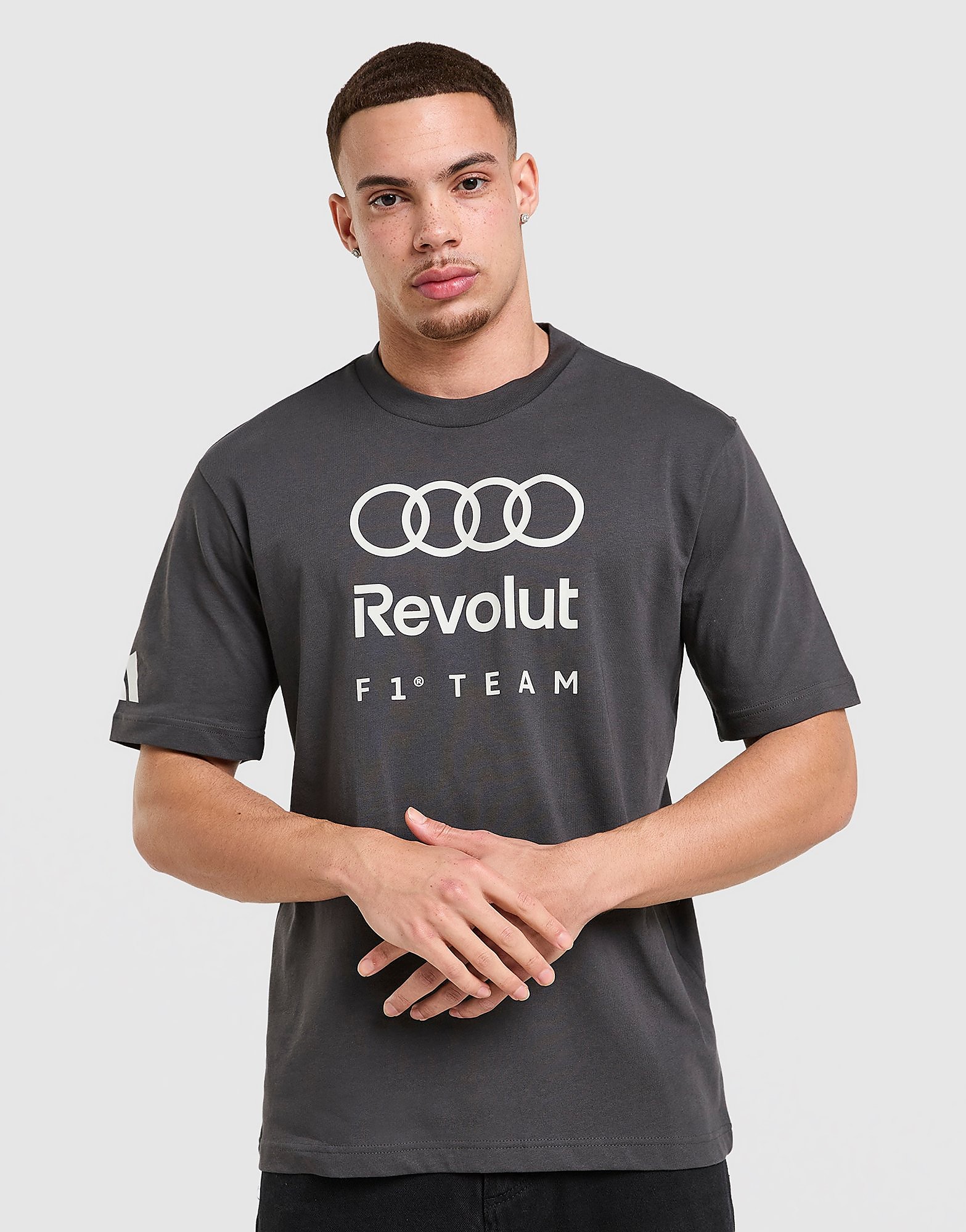 adidas T SHIRT GRAPHIQUE AUDI REVOLUT F1 TEAM DNA - vue 1