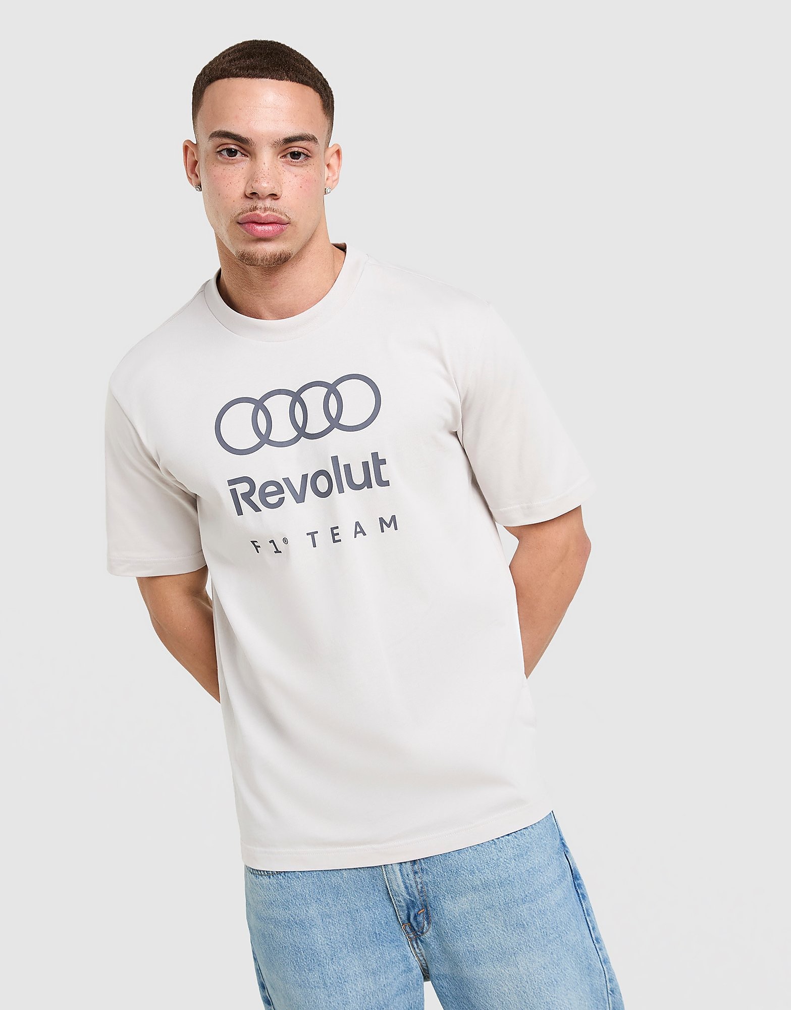 adidas T SHIRT GRAPHIQUE AUDI REVOLUT F1 TEAM DNA - vue 1