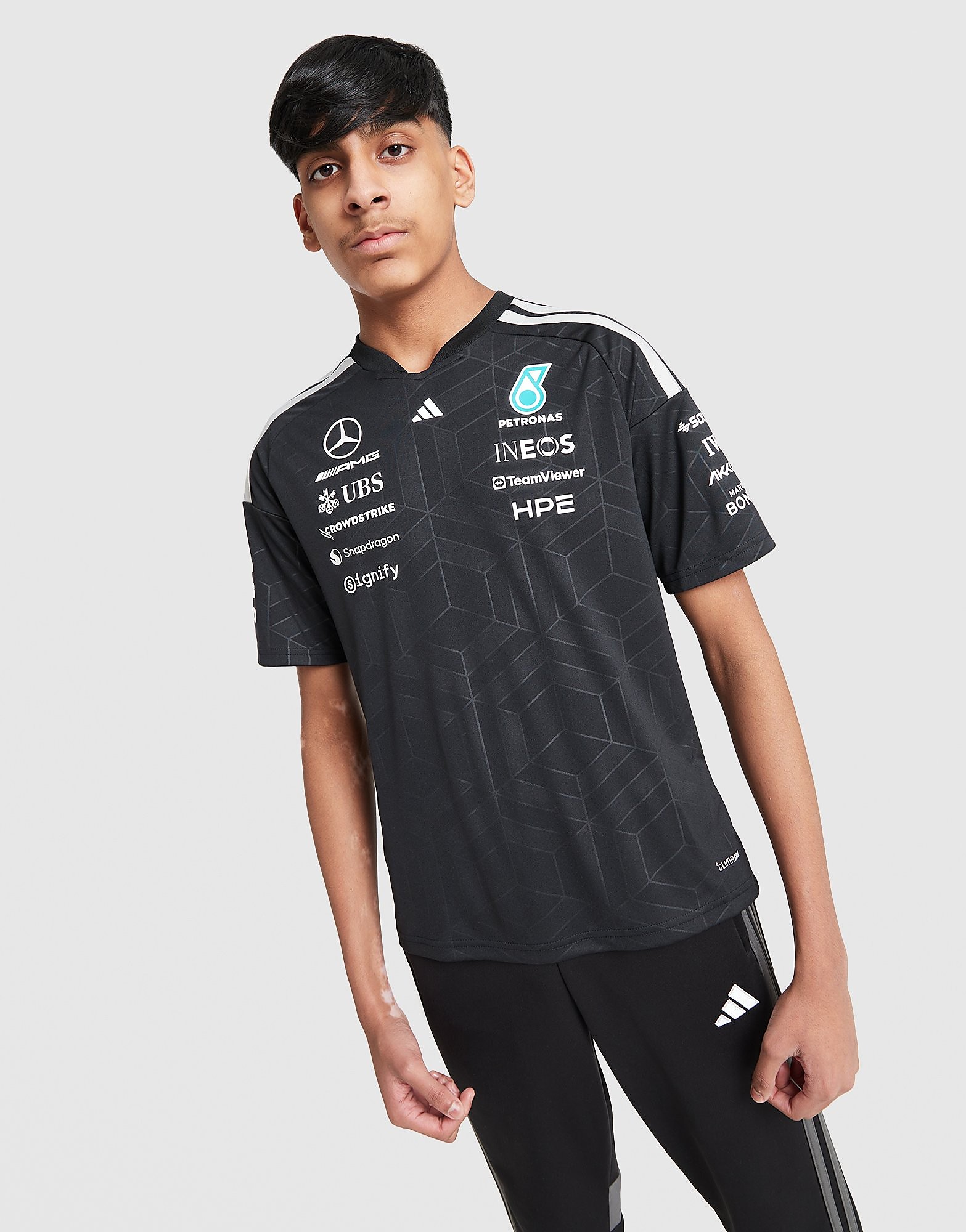 adidas MAILLOT MERCEDES AMG PETRONAS FORMULA 1 TEAM DRIVER - vue 1