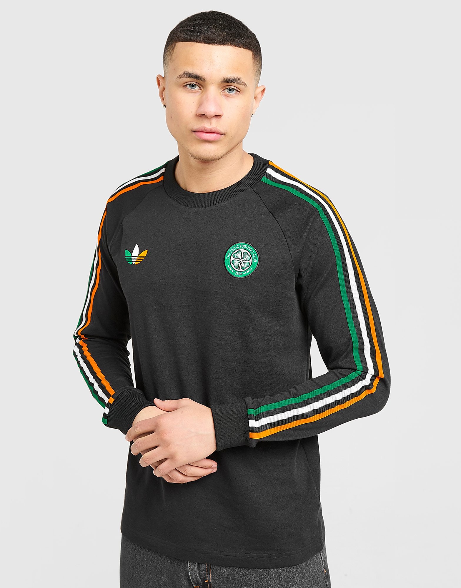 adidas Originals Celtic FC Irish Origins Long Sleeve Top - vue 1